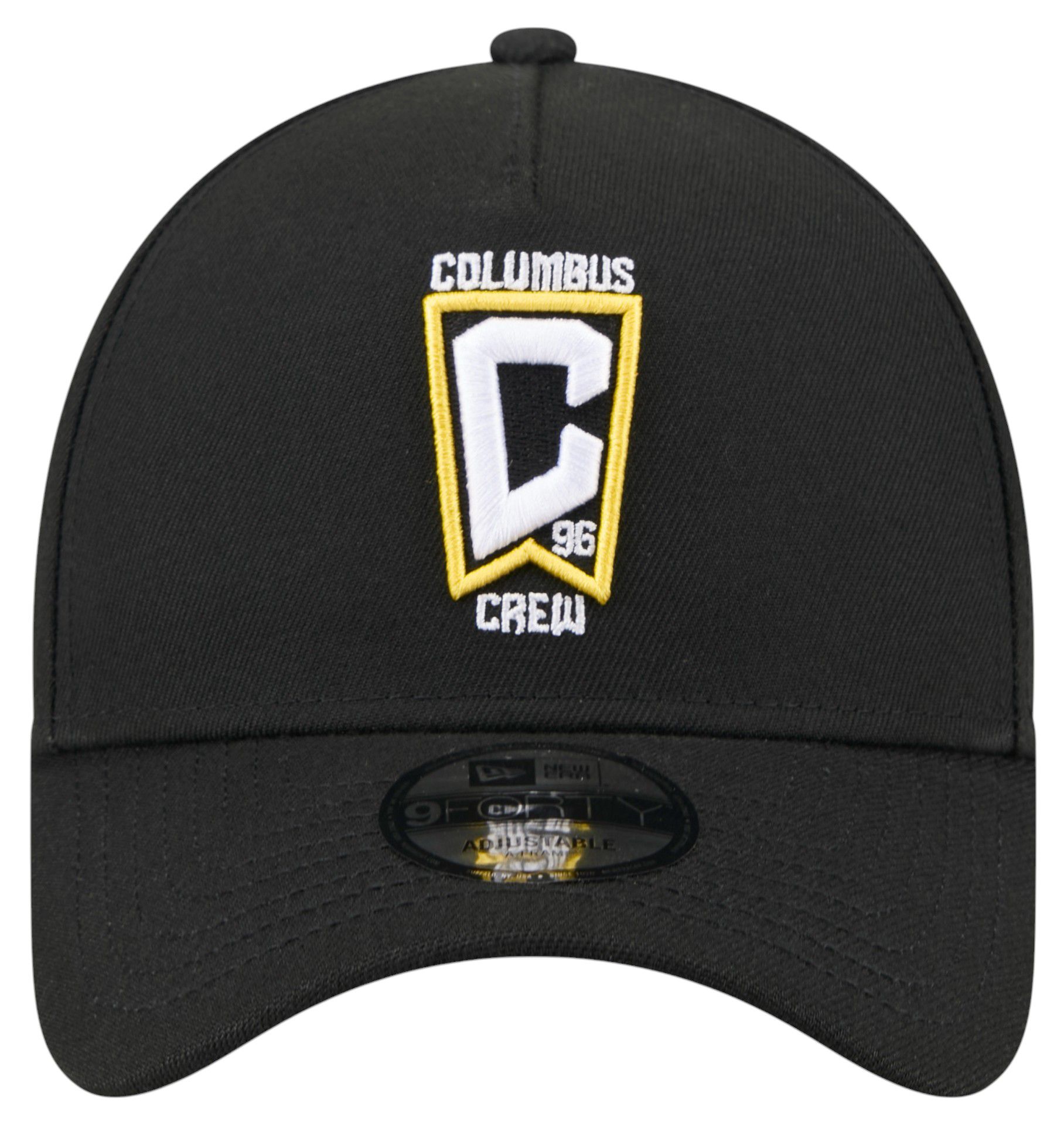 New Era Adult Columbus Crew Black 9Forty Adjustable Hat product image