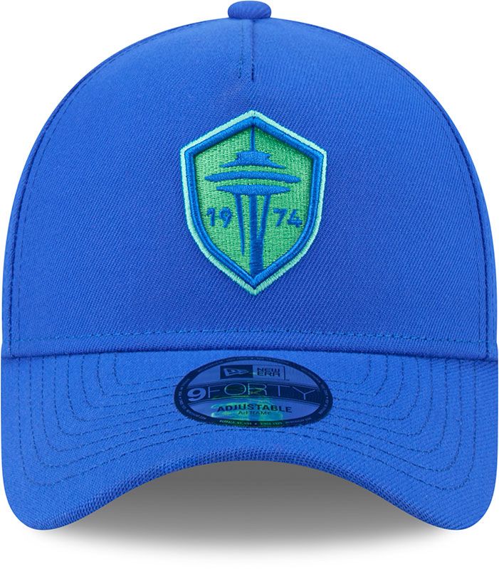 New Era Adult Seattle Sounders Royal Blue 9Forty A-Frame Adjustable Hat product image
