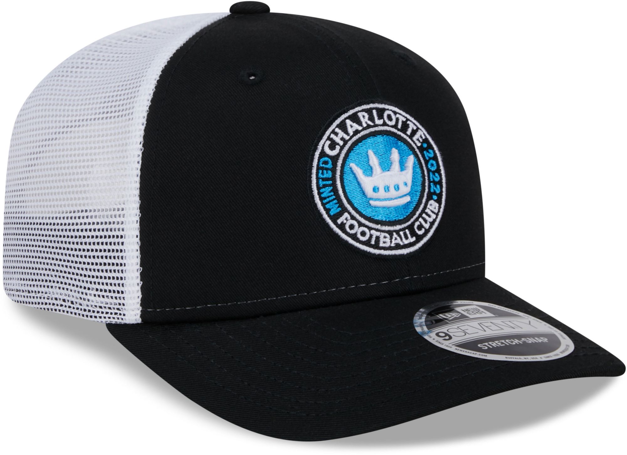 New Era Adult Charlotte FC 2024 9SEVENTY Black Trucker Hat product image