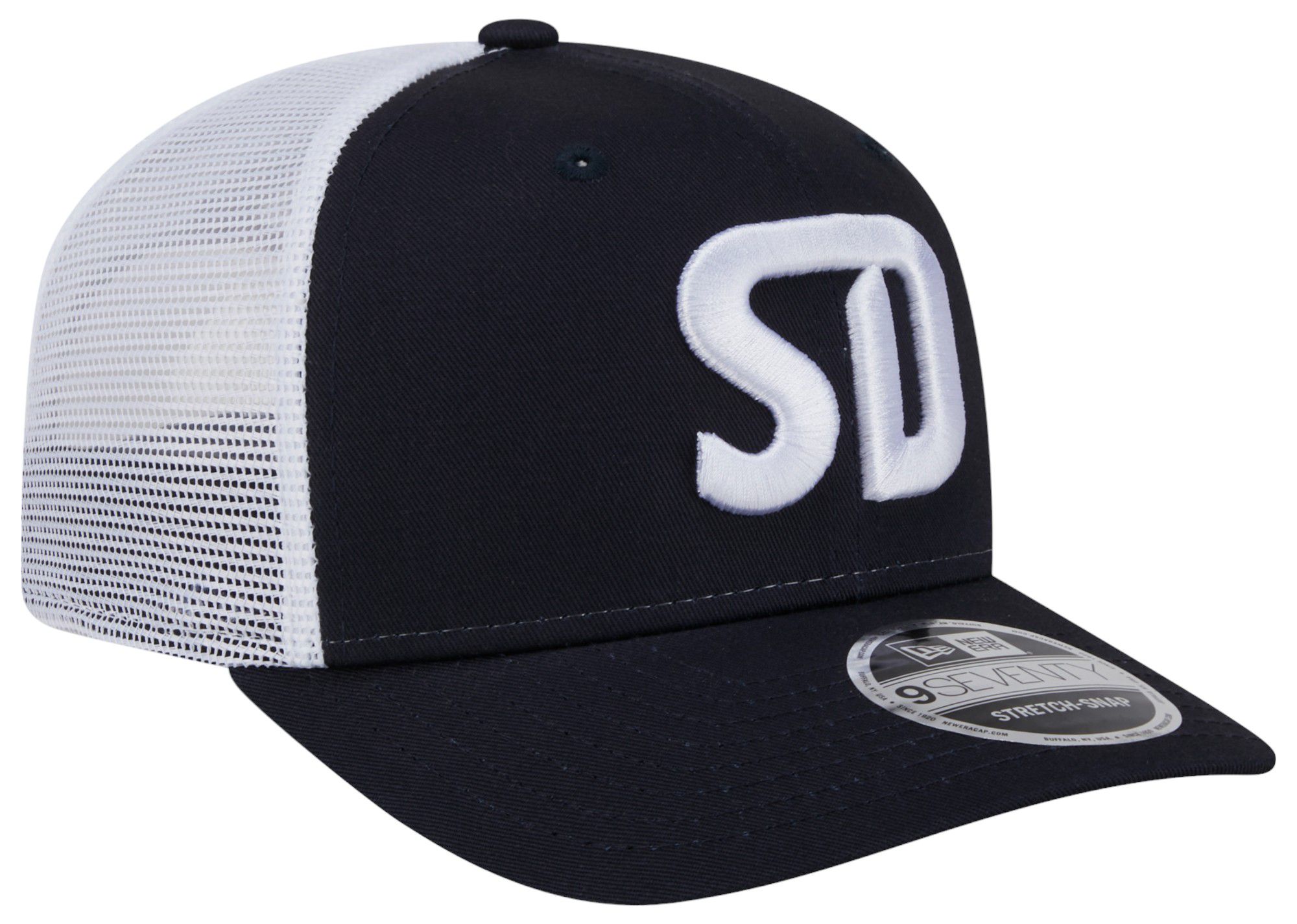 New Era Adult San Diego FC 2024 9SEVENTY Navy Trucker Hat product image