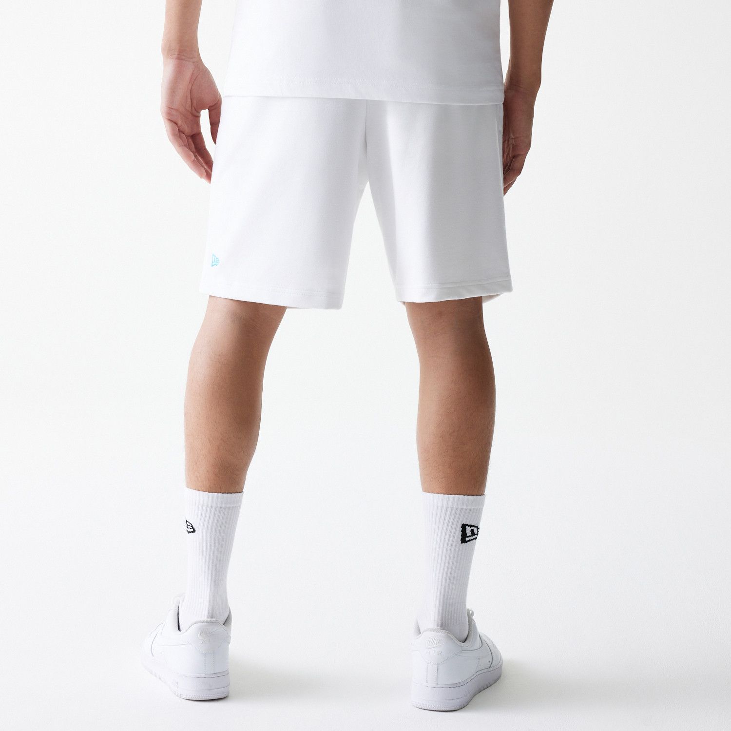New Era Adult 2024-25 City Edition Vice Miami Heat White Basketball Shorts product image