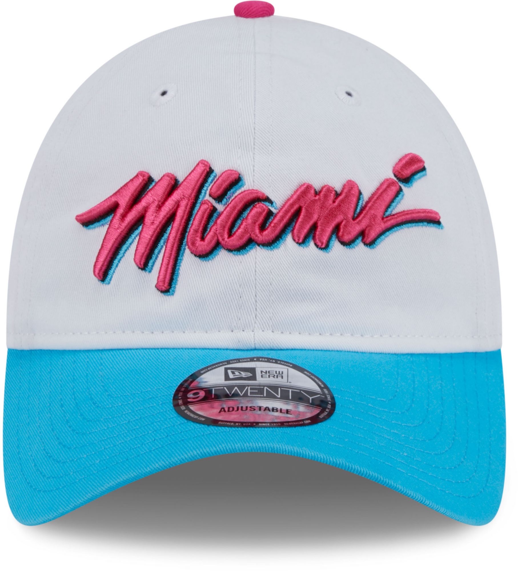 New Era Adult 2024-25 City Edition Vice Miami Heat Alternate 9Twenty Adjustable Hat product image