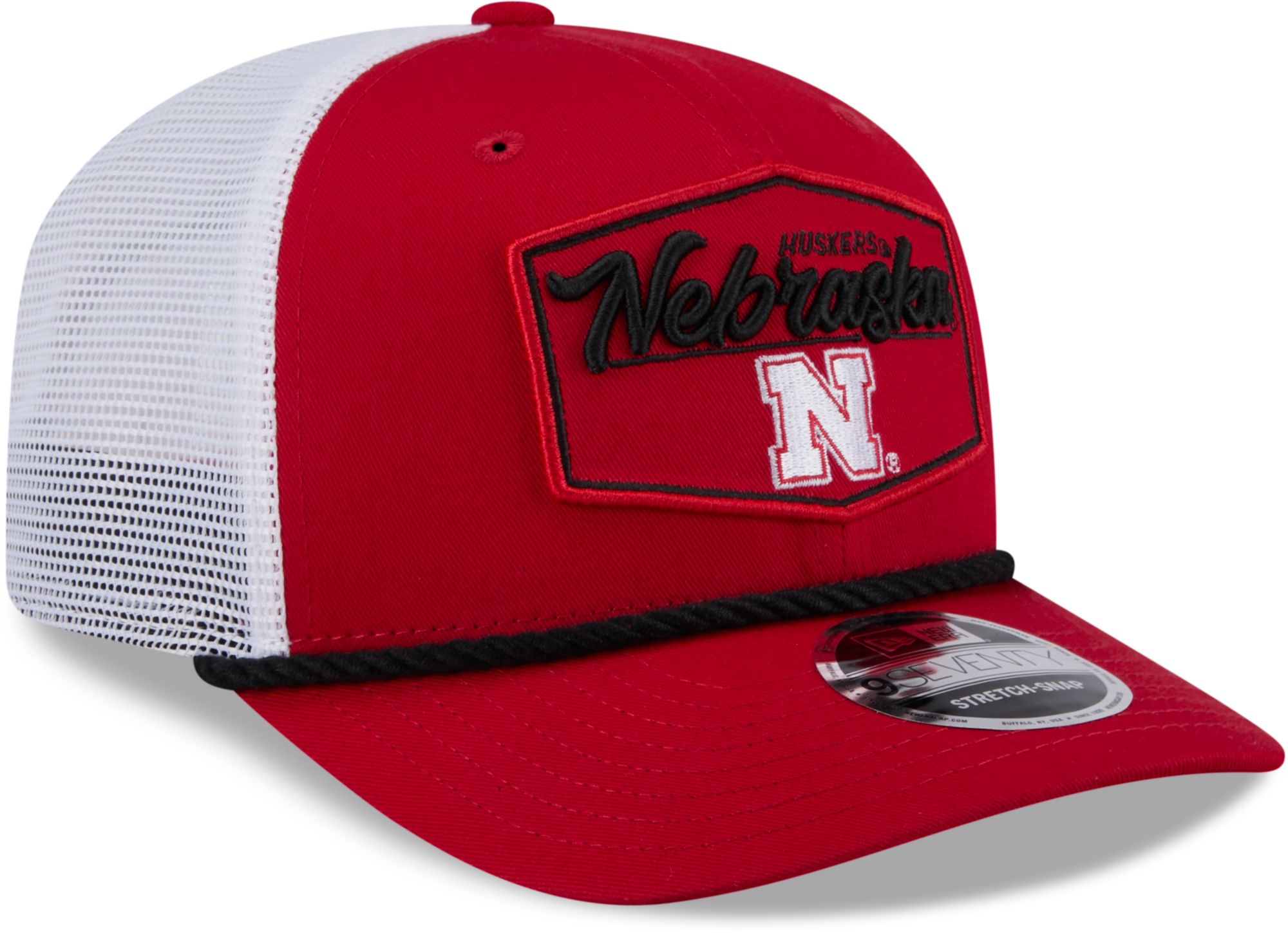 New Era Adult Nebraska Cornhuskers Red 970 Adjustable Stretch-Snap Hat product image