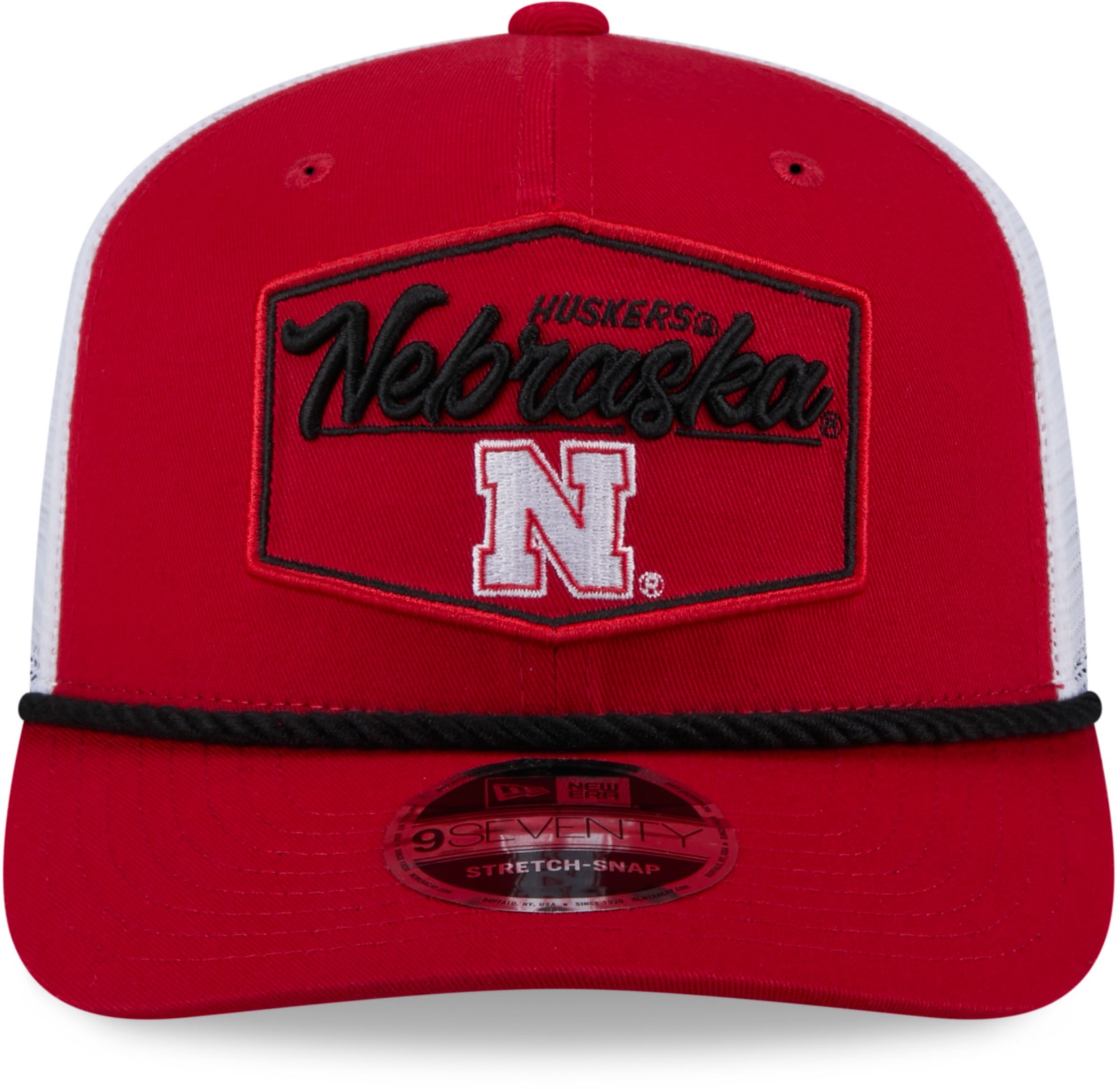 New Era Adult Nebraska Cornhuskers Red 970 Adjustable Stretch-Snap Hat product image