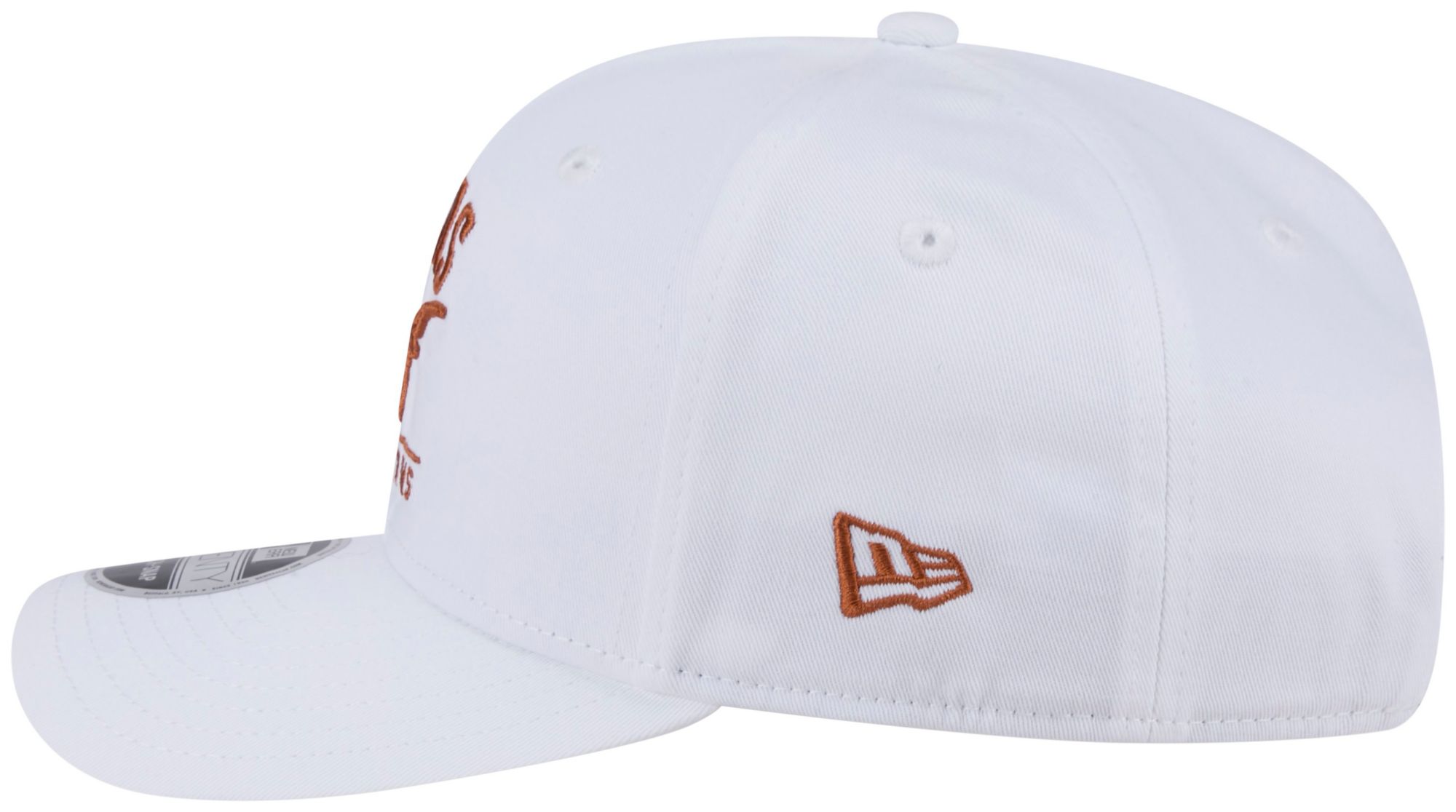 New Era Adult Texas Longhorns White 970 Adjustable Stretch-Snap Hat product image