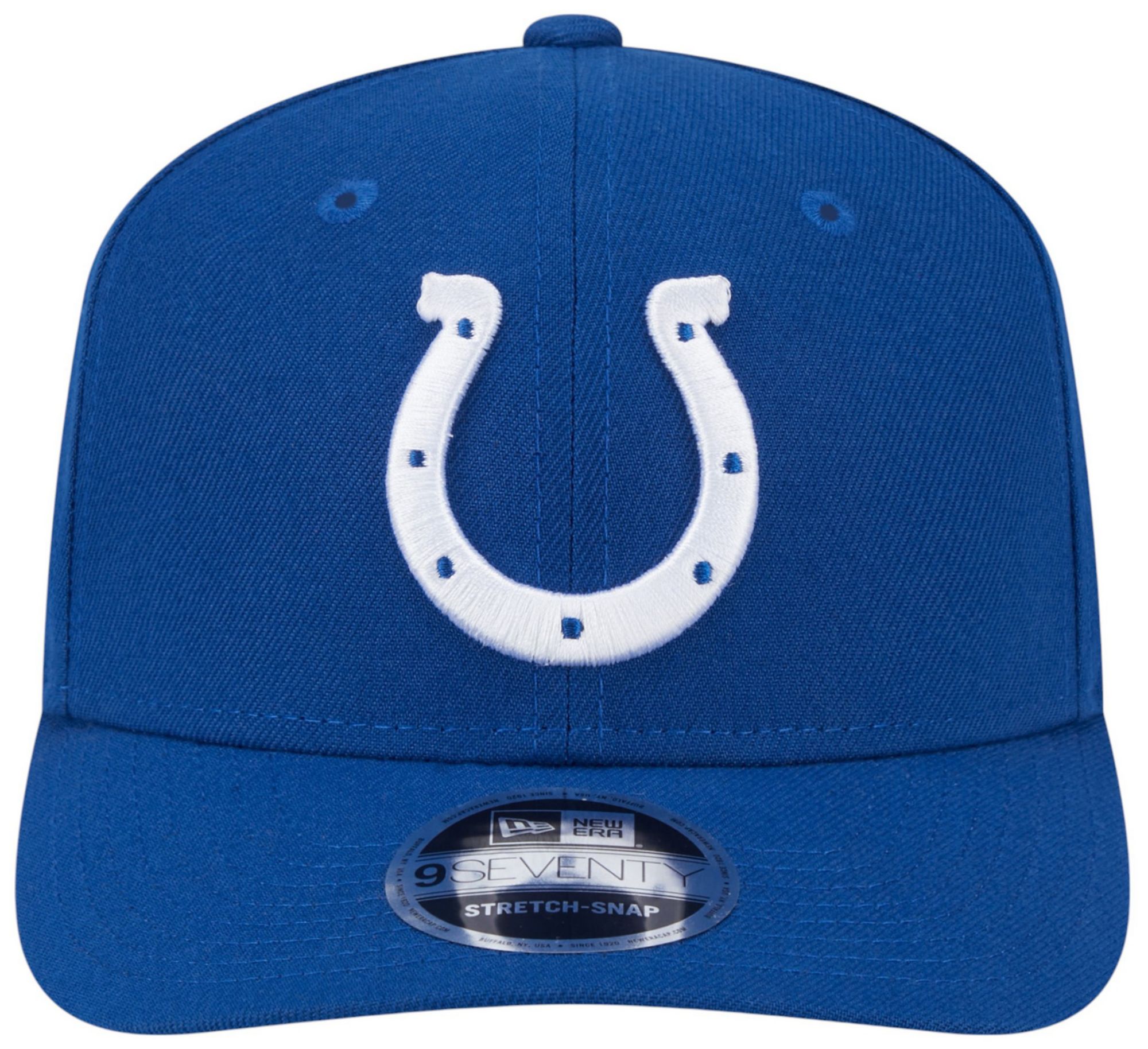 New Era Men's Indianapolis Colts Blue 9Seventy Adjustable Stretch-Snap Hat product image