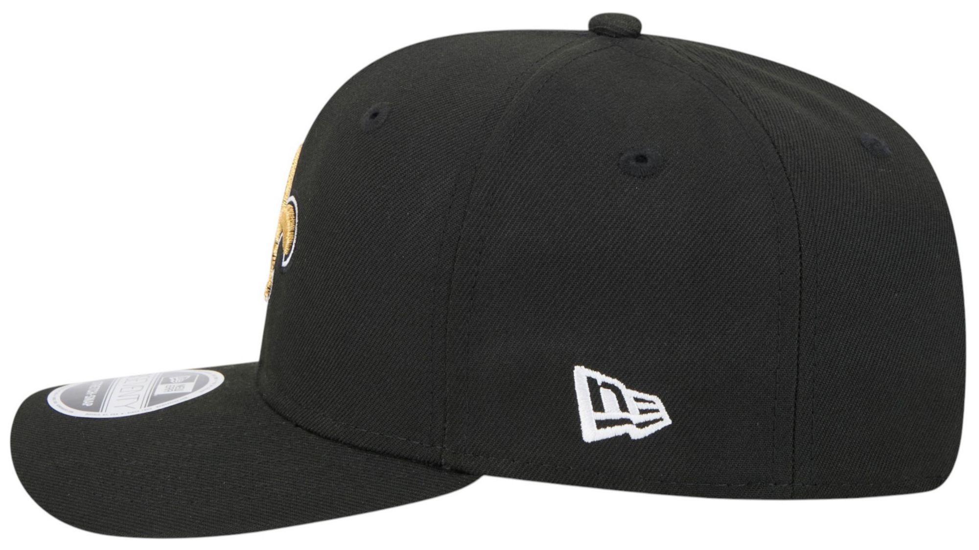 New Era Men's New Orleans Saints Black 970 Adjustable Stretch-Snap Hat product image