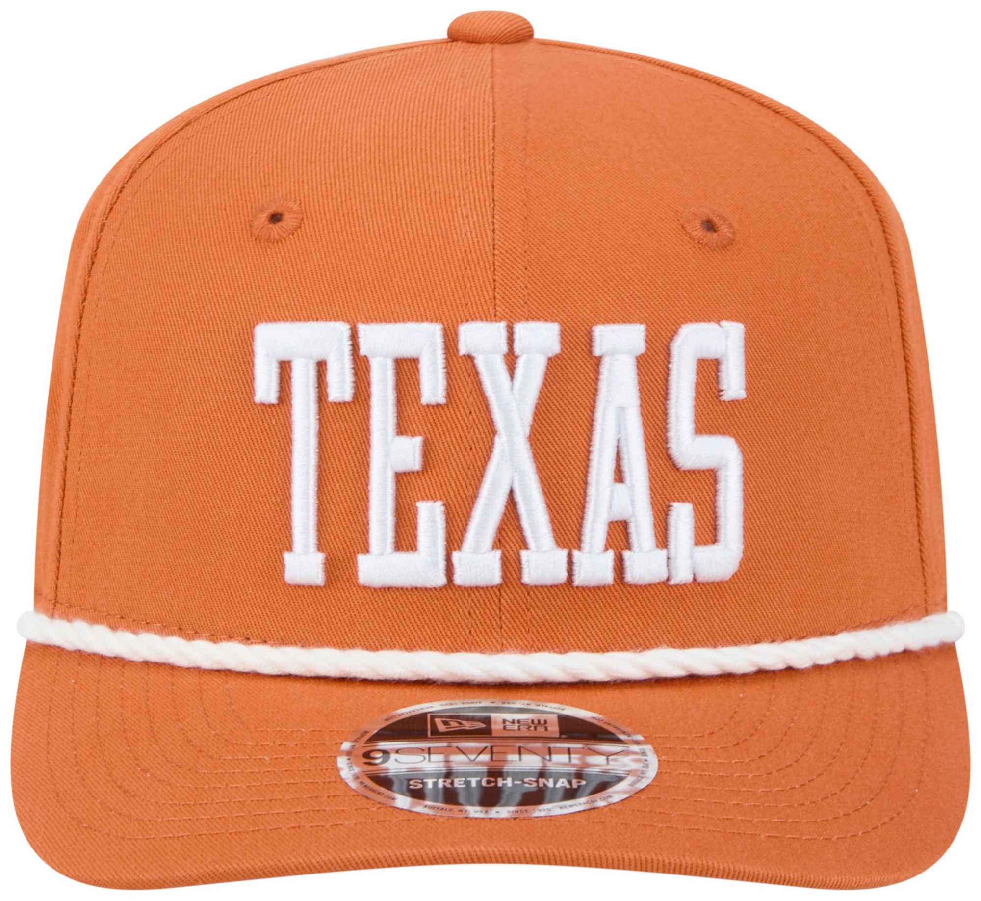 New Era Adult Texas Longhorns Orange 970 Adjustable Stretch-Snap Hat product image