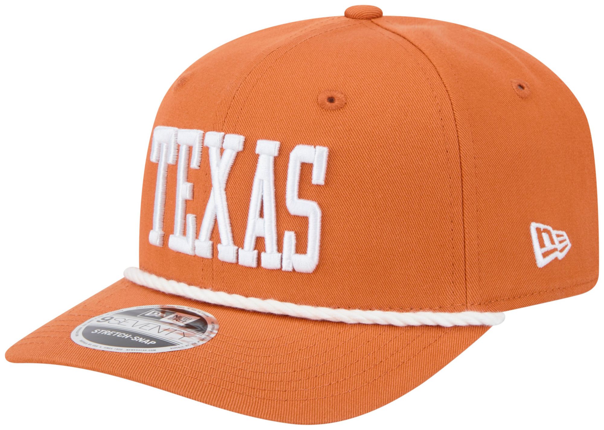 New Era Adult Texas Longhorns Orange 970 Adjustable Stretch-Snap Hat product image