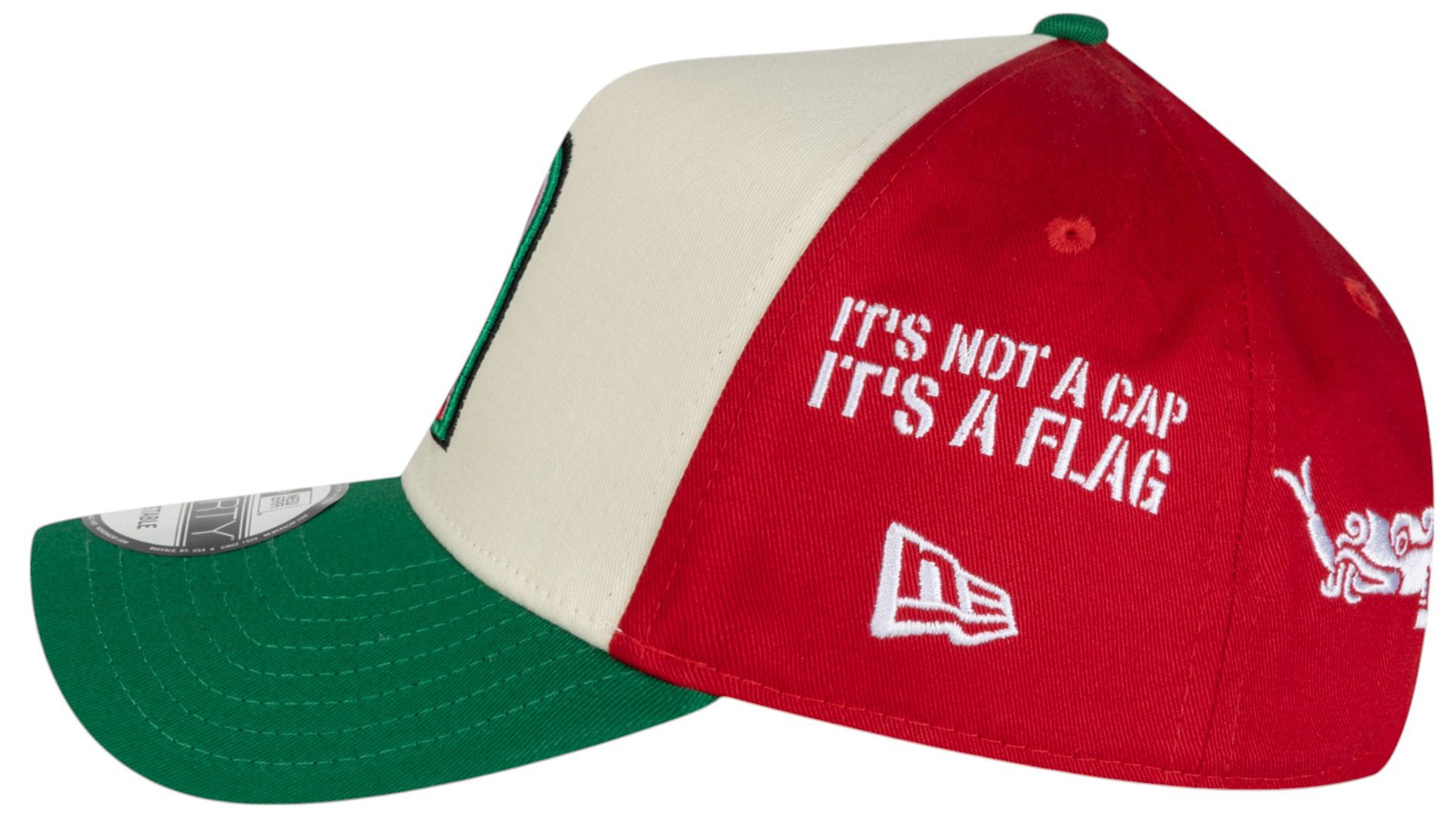 New Era Adult Diablos Rojos del México Red 9Forty Anniversary Adjustable A-Frame Hat product image