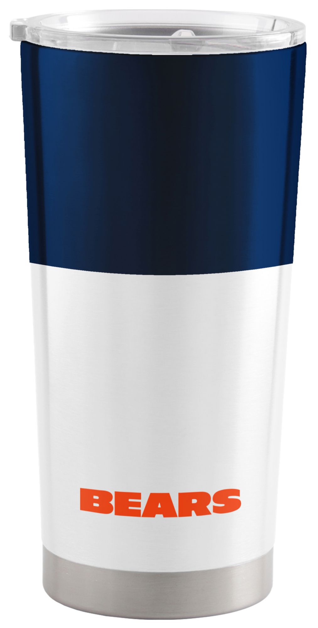 Logo Brands Chicago Bears 20 oz. Stainless Steel Colorblock Tumbler product image