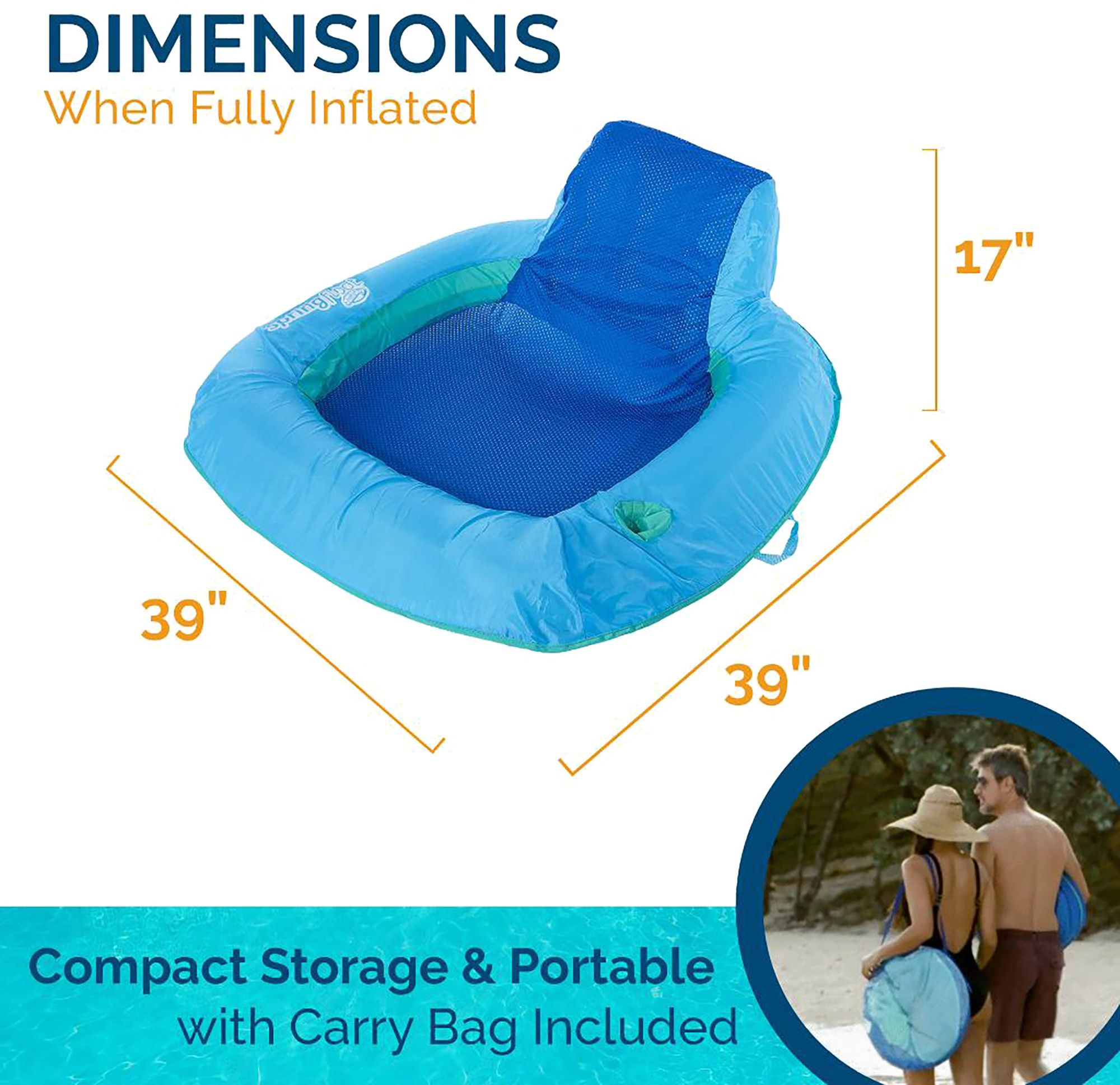 SwimWays Spring Float Sunseat product image