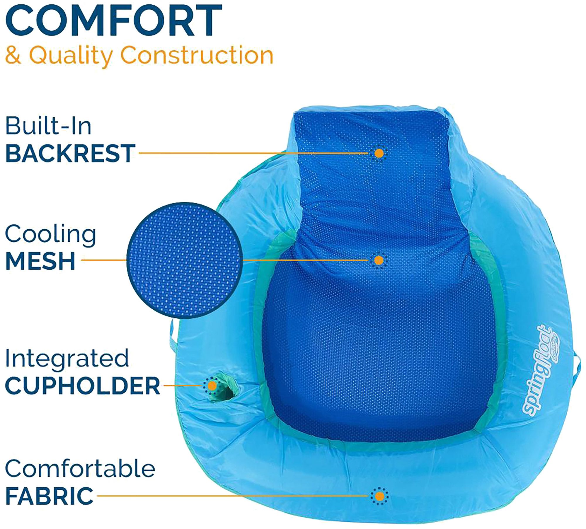 SwimWays Spring Float Sunseat product image