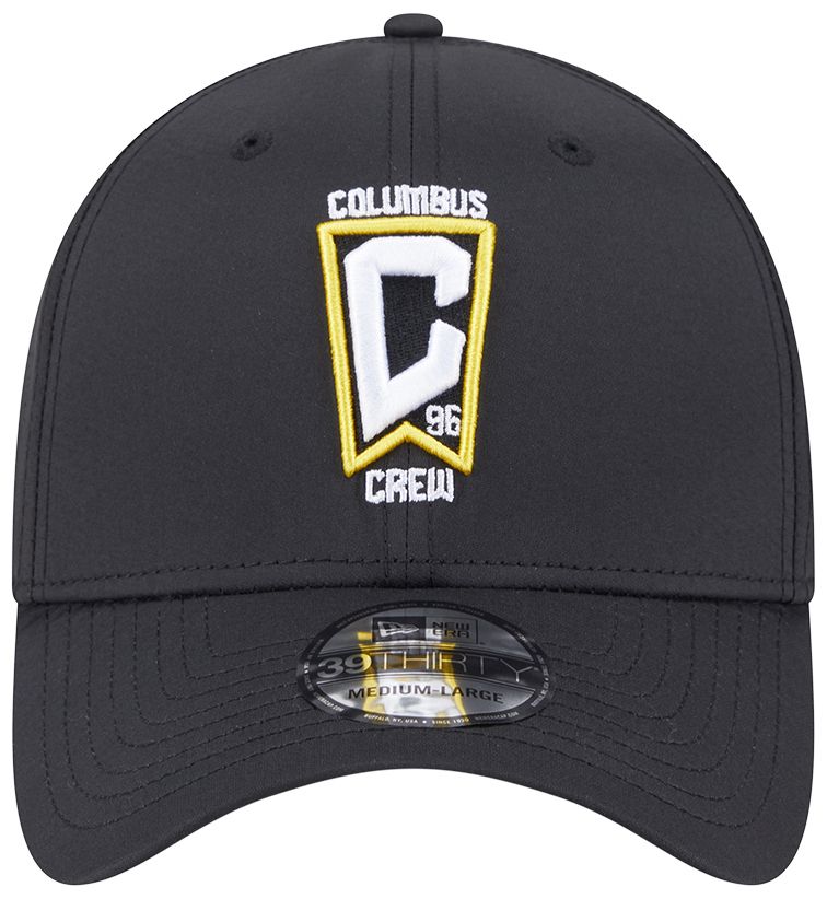 New Era Adult Columbus Crew Black 39Thirty Stretch Fit Hat product image