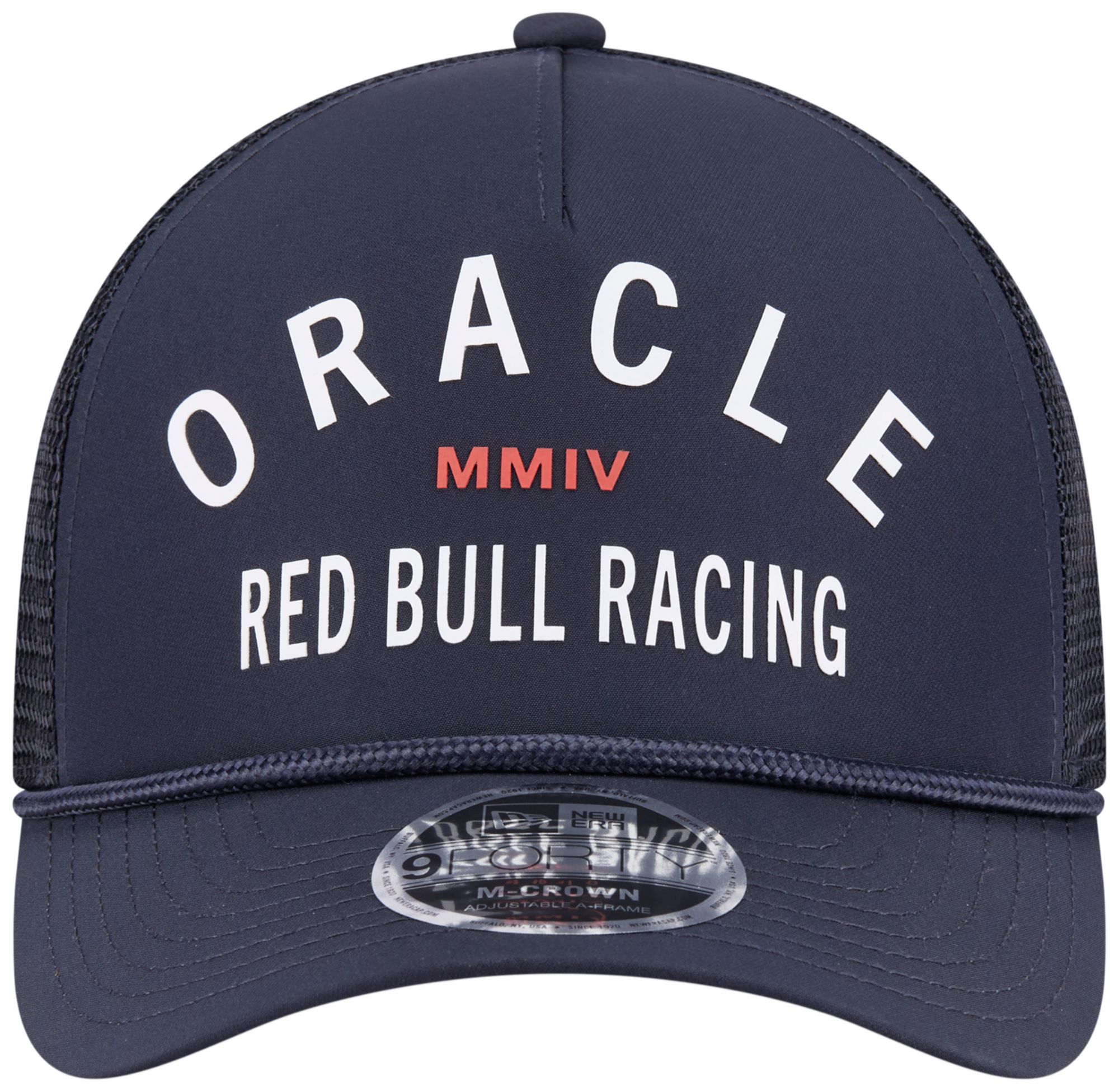 New Era Adult Nascar Red Bull Racing Navy 9Forty Trucker Adjustable Hat product image