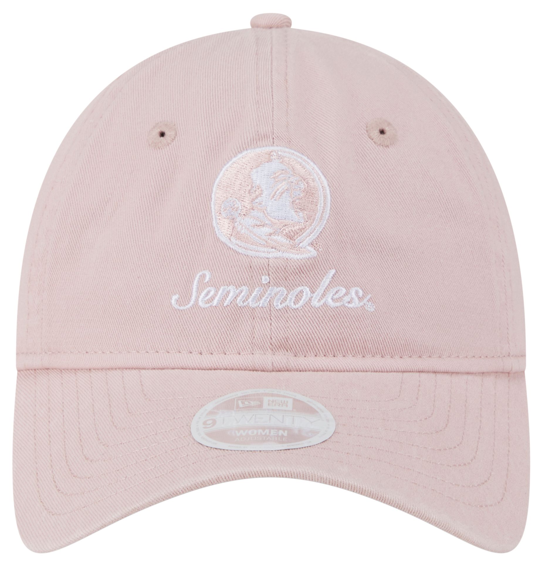 New Era Women's Florida State Seminoles Pink Preppy 9Twenty Adjustable Hat product image