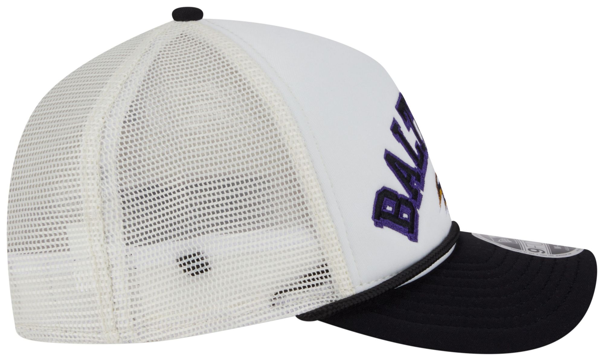 New Era Adult Baltimore Ravens Chrome Arch 9Forty Adjustable Hat product image