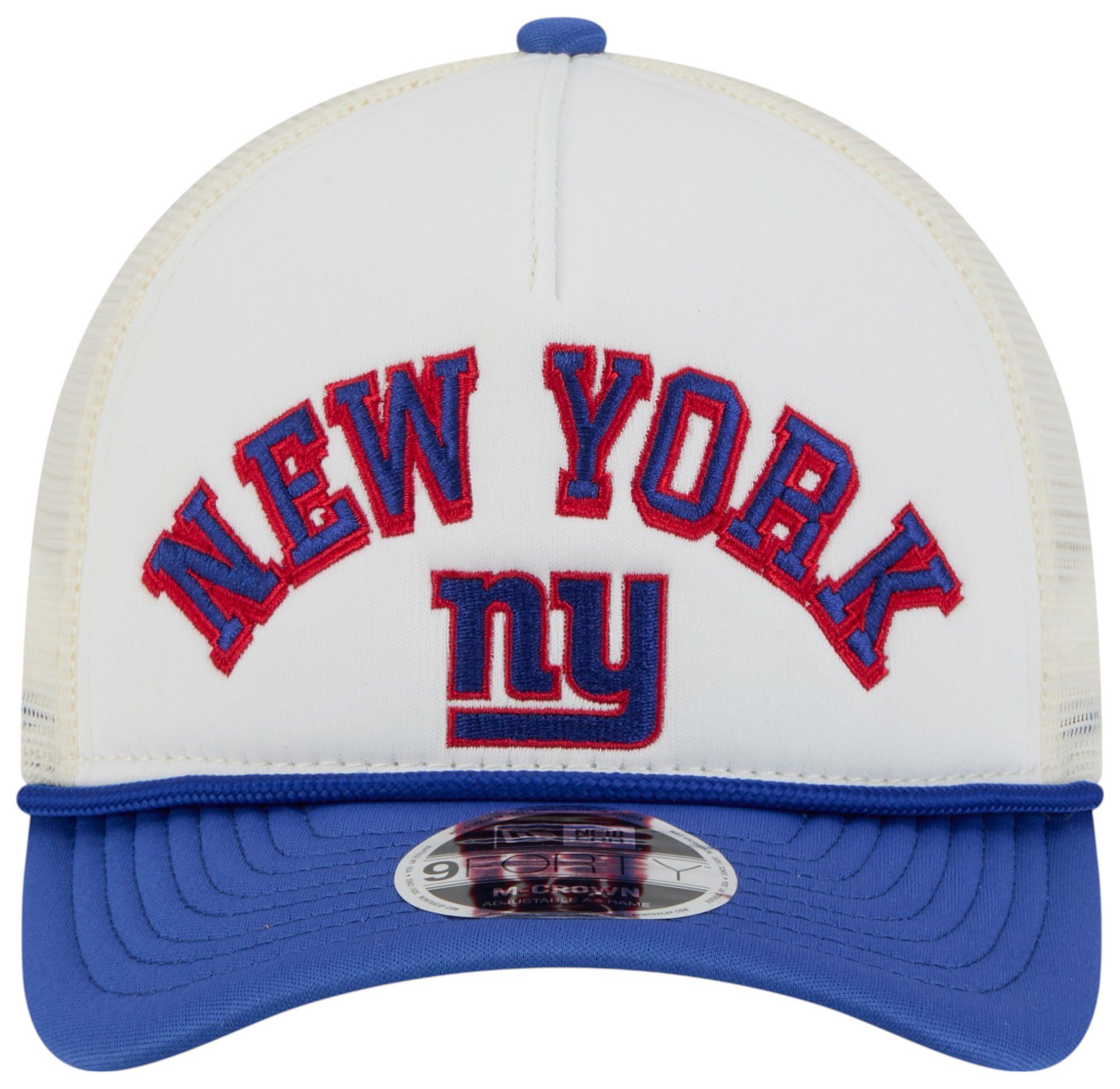 New Era Adult New York Giants Chrome Arch 9Forty Adjustable Hat product image