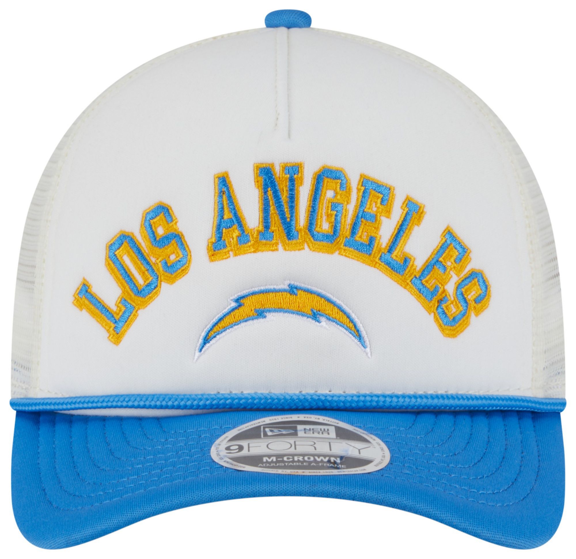 New Era Adult Los Angeles Chargers Chrome Arch 9Forty Adjustable Hat product image