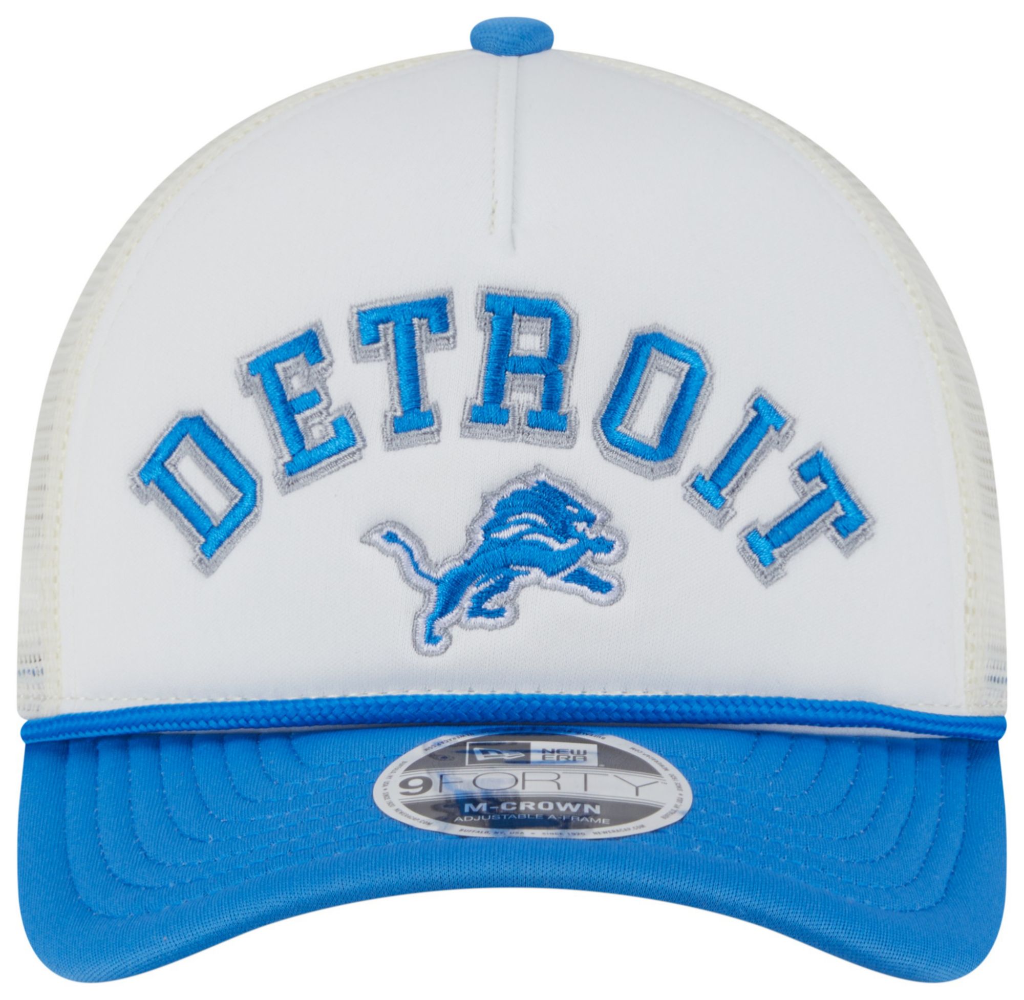 New Era Adult Detroit Lions Chrome Arch 9Forty Adjustable Hat product image