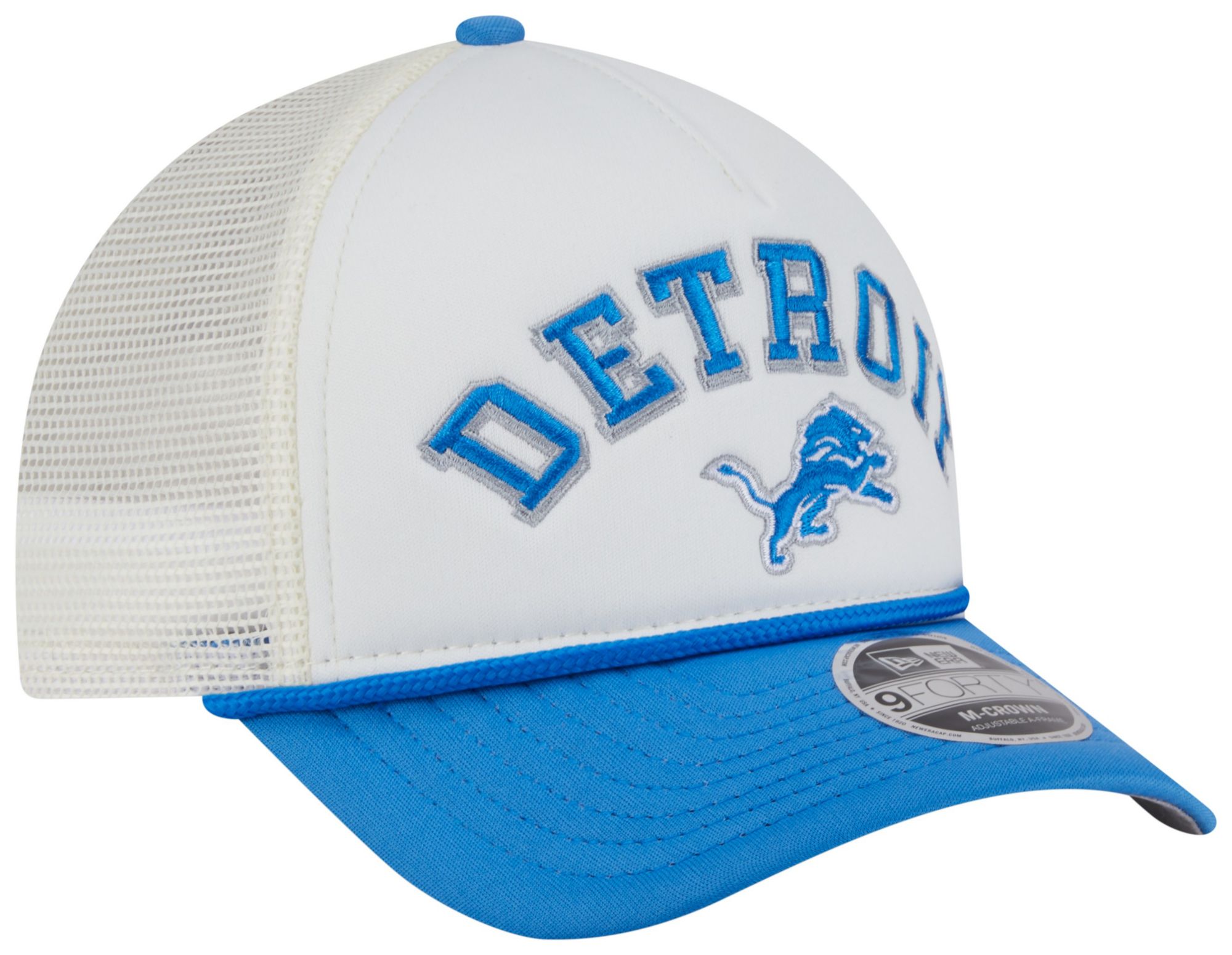 New Era Adult Detroit Lions Chrome Arch 9Forty Adjustable Hat product image
