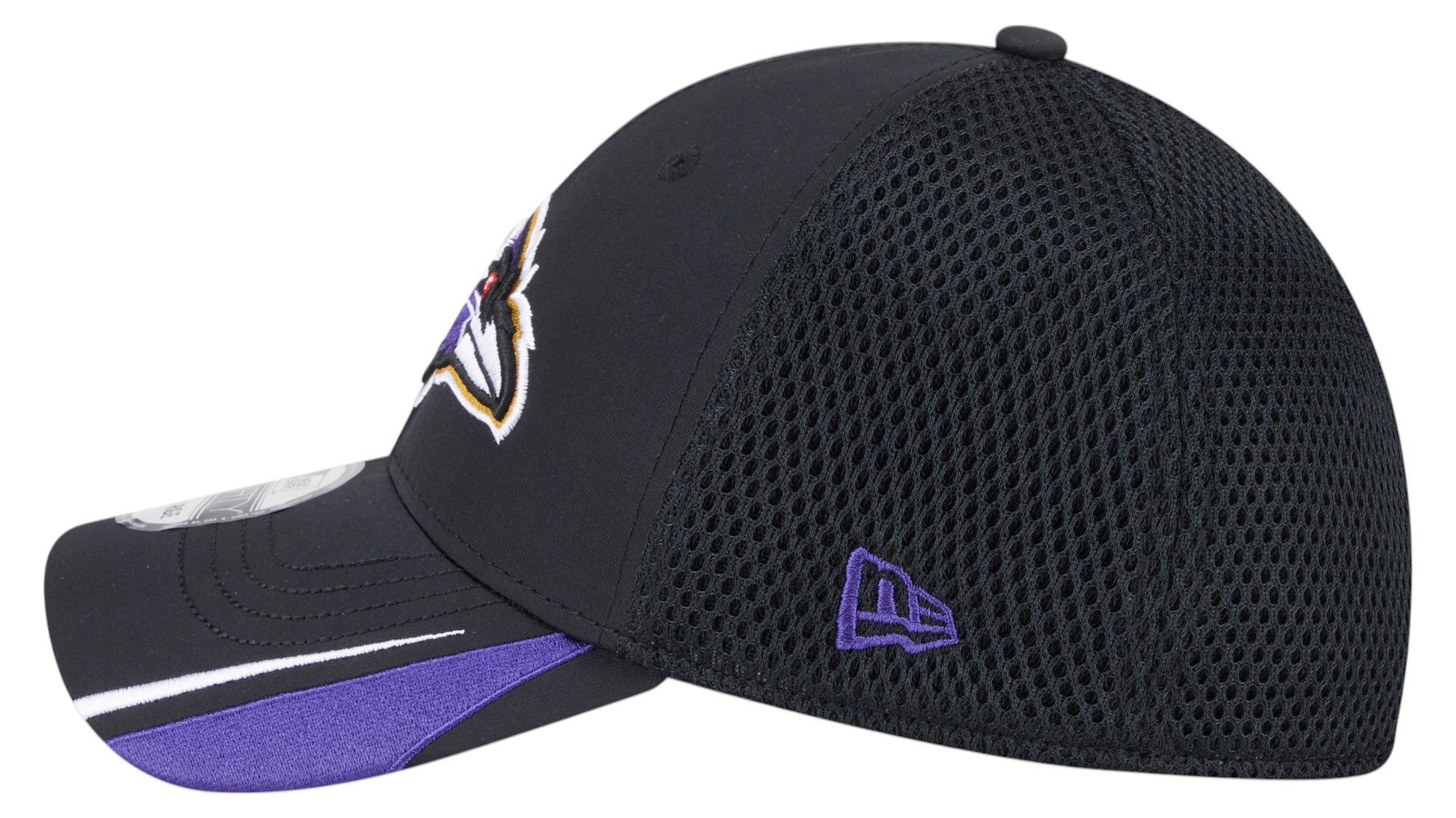 New Era Adult Baltimore Ravens Black Linear 39Thirty Adjustable Hat product image