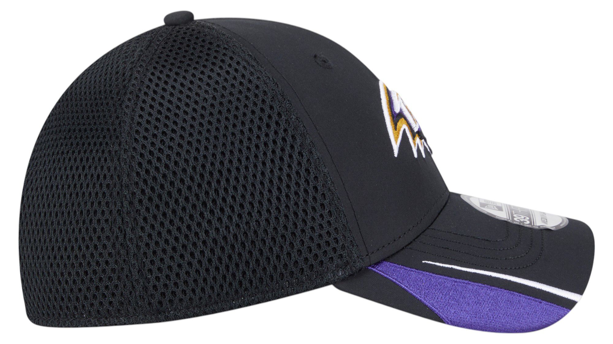 New Era Adult Baltimore Ravens Black Linear 39Thirty Adjustable Hat product image
