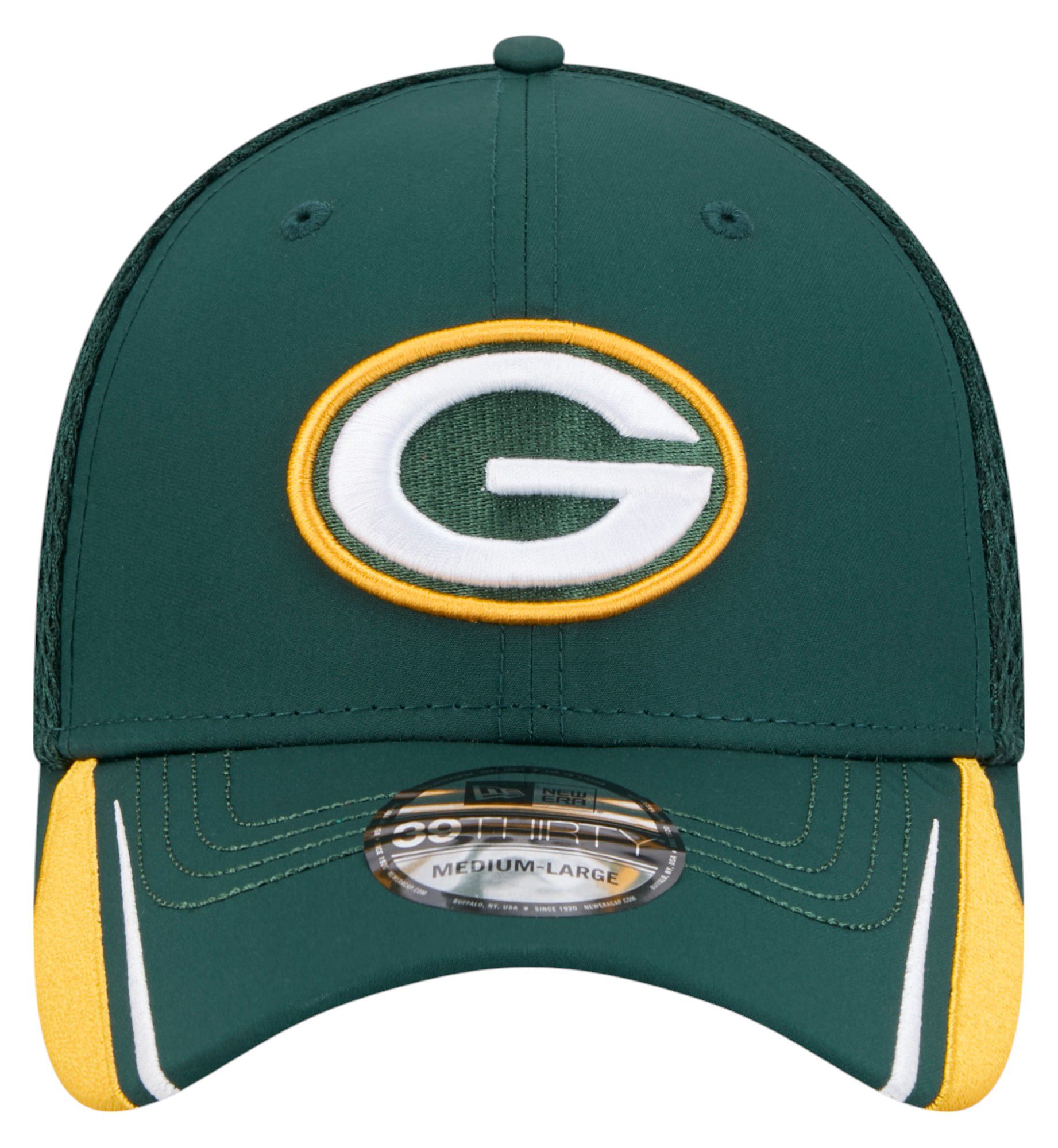 New Era Adult Green Bay Packers Green Linear 39Thirty Adjustable Hat product image