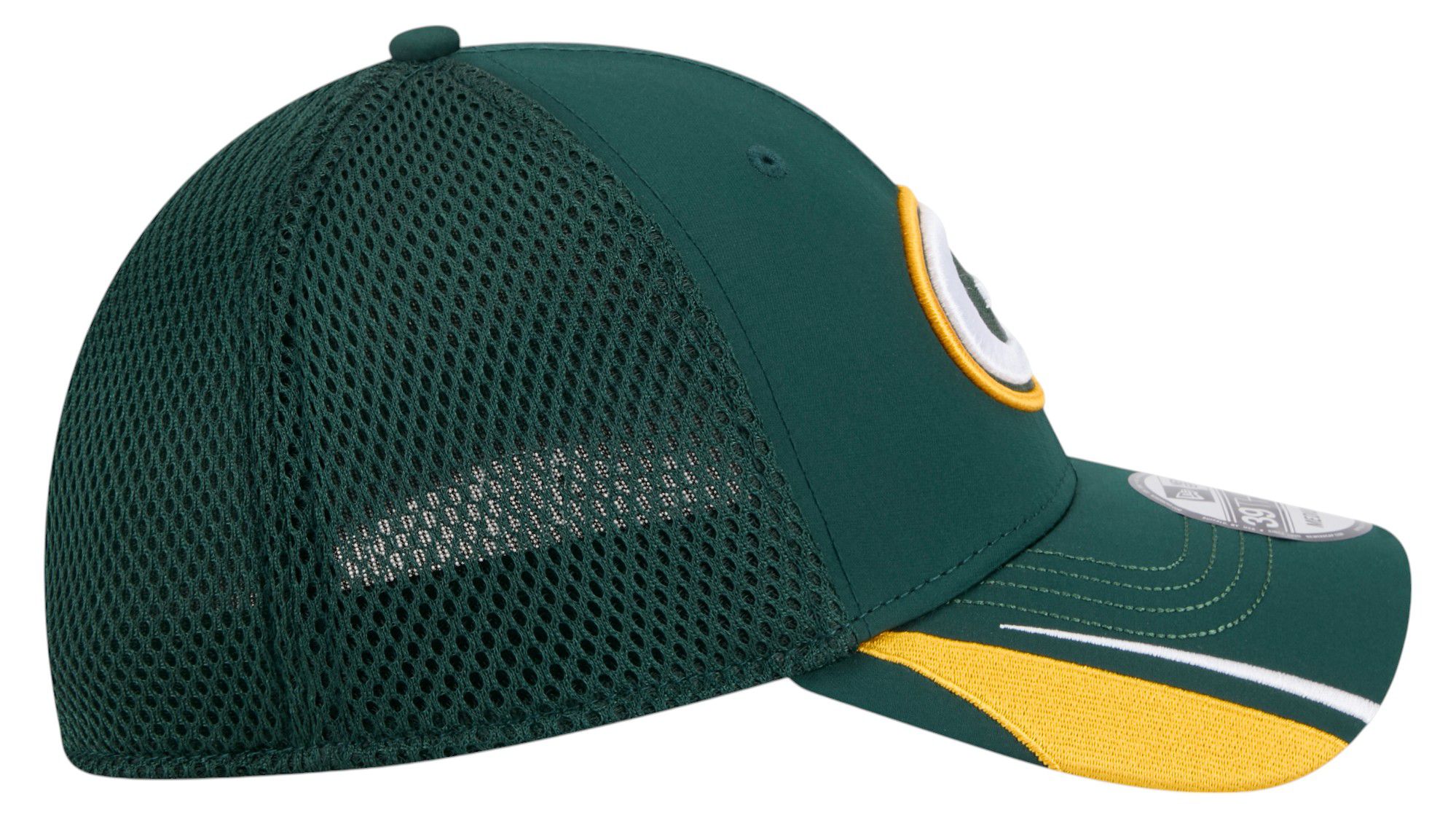 New Era Adult Green Bay Packers Green Linear 39Thirty Adjustable Hat product image