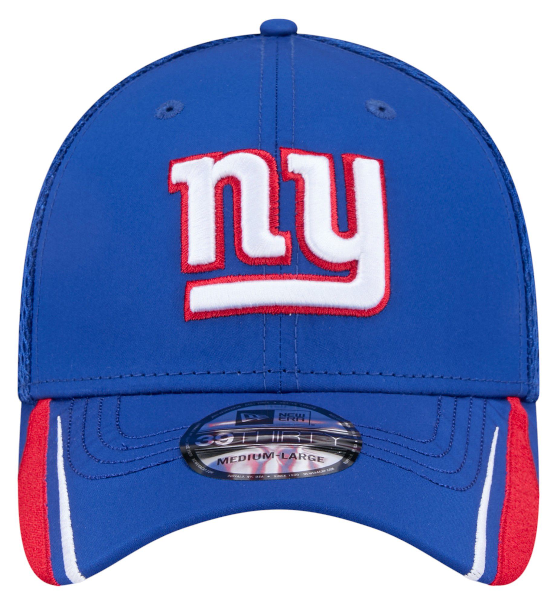 New Era Adult New York Giants Blue Linear 39Thirty Adjustable Hat product image