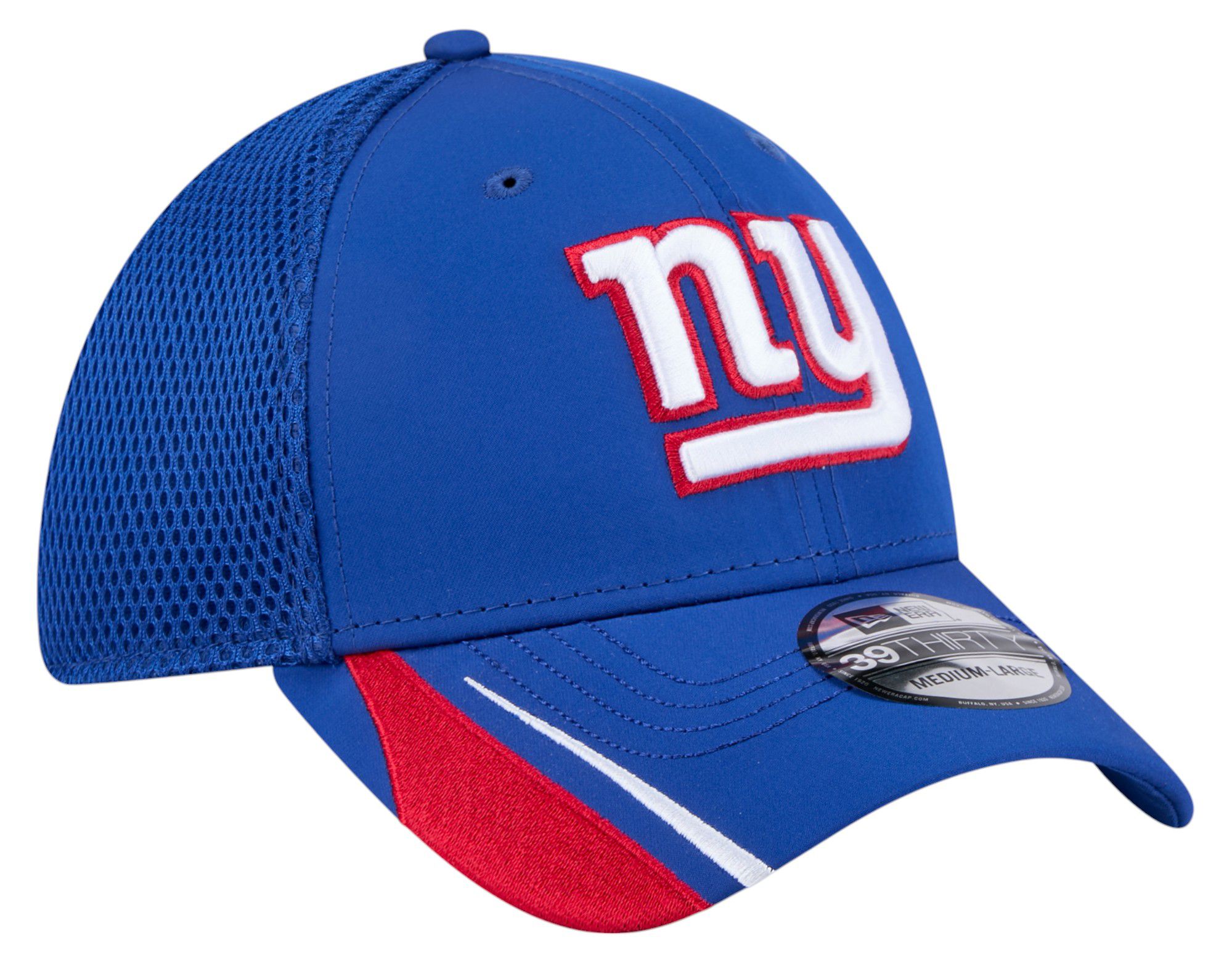 New Era Adult New York Giants Blue Linear 39Thirty Adjustable Hat product image