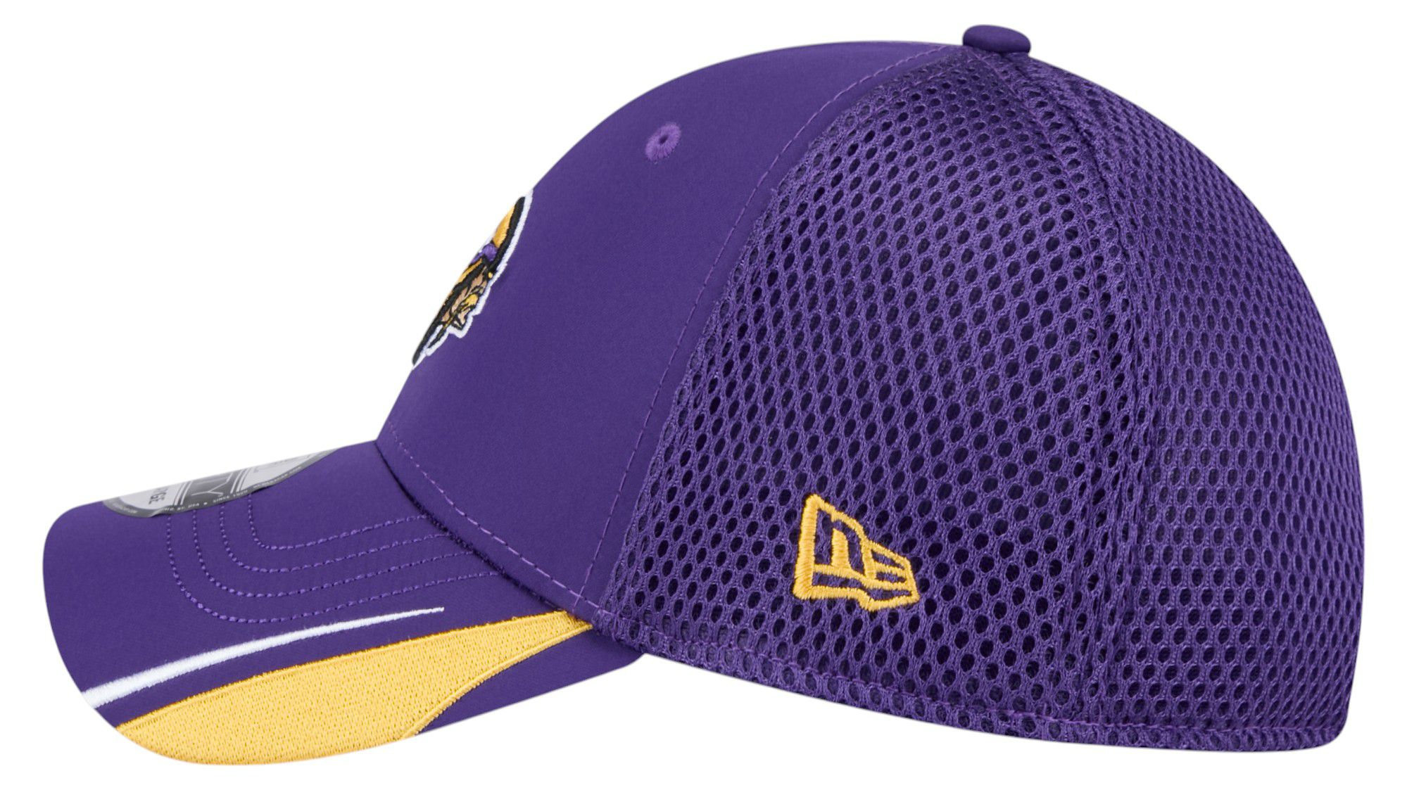 New Era Adult Minnesota Vikings Purple Linear 39Thirty Adjustable Hat product image