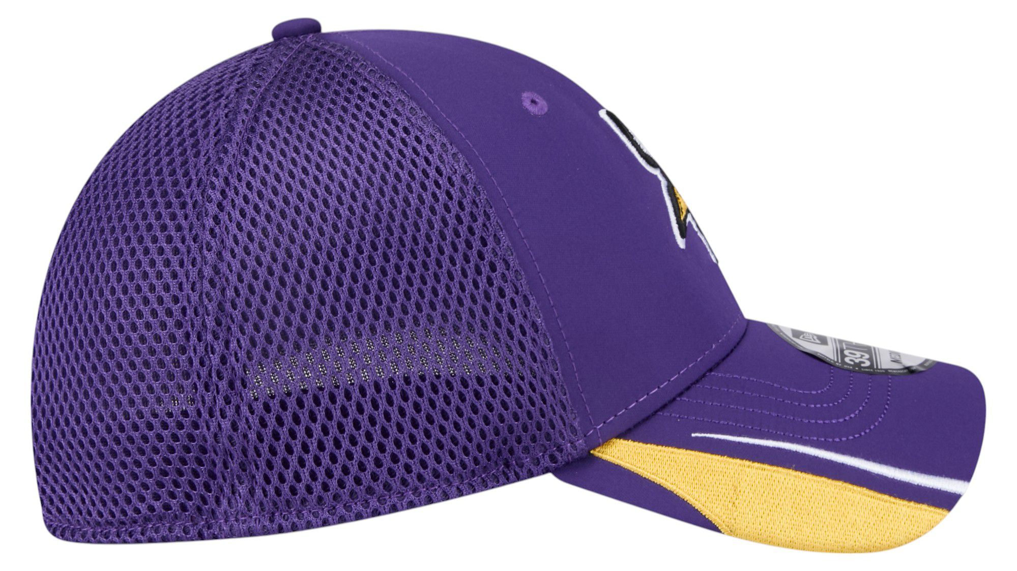 New Era Adult Minnesota Vikings Purple Linear 39Thirty Adjustable Hat product image