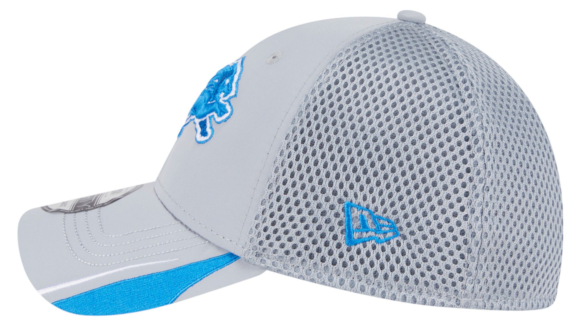 New Era Adult Detroit Lions Blue Linear 39Thirty Adjustable Hat product image