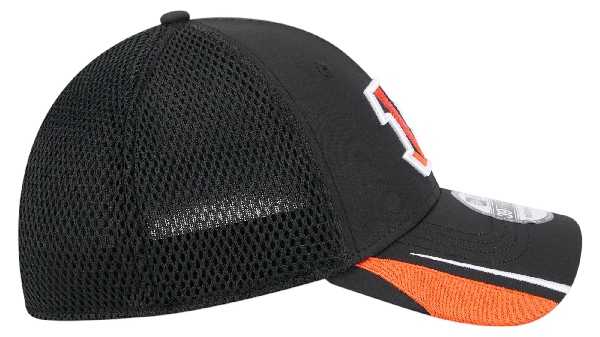 New Era Adult Cincinnati Bengals Black Linear 39Thirty Adjustable Hat product image