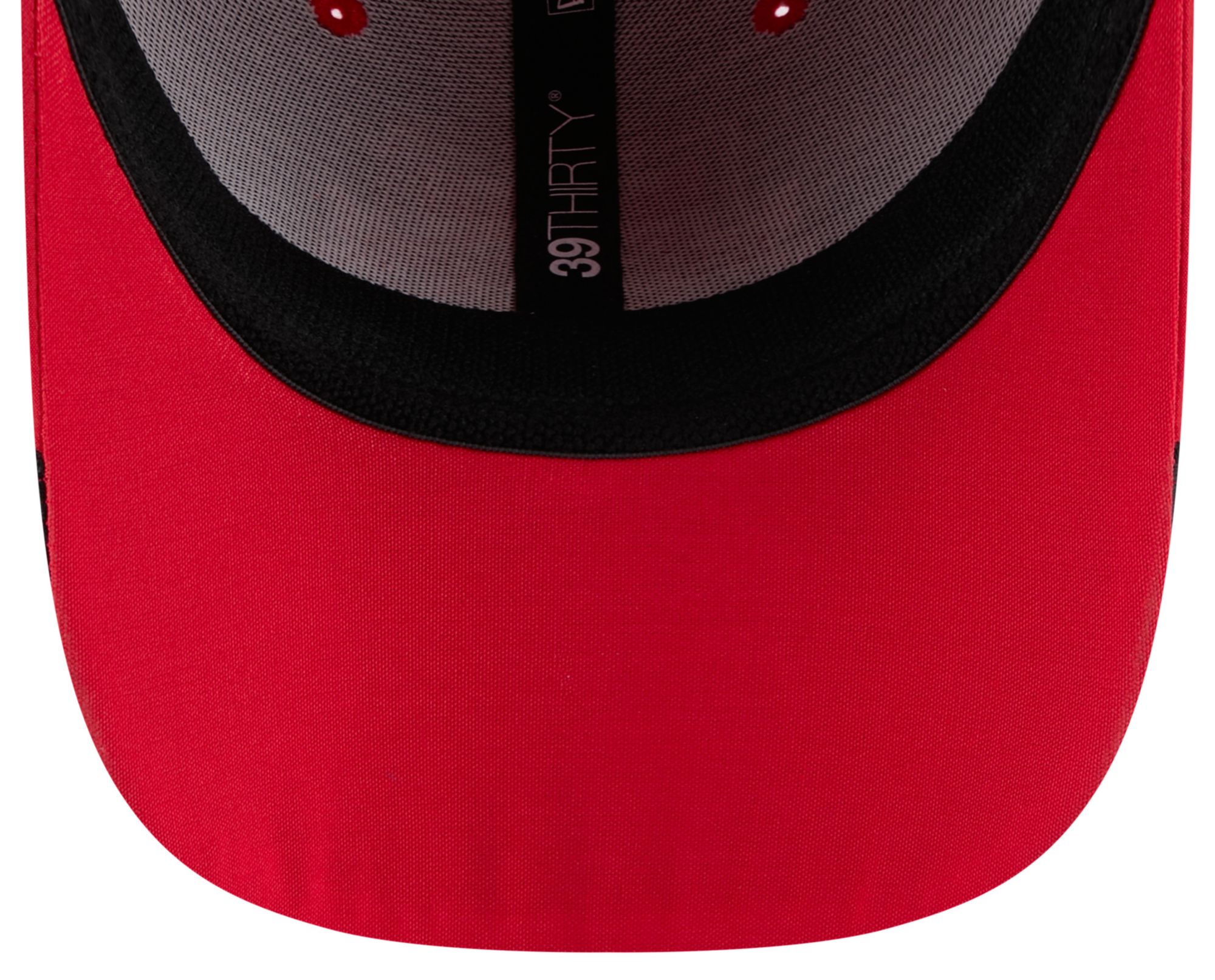 New Era Adult New York Red Bulls Red Linear 39Thirty Stretch Fit Hat product image