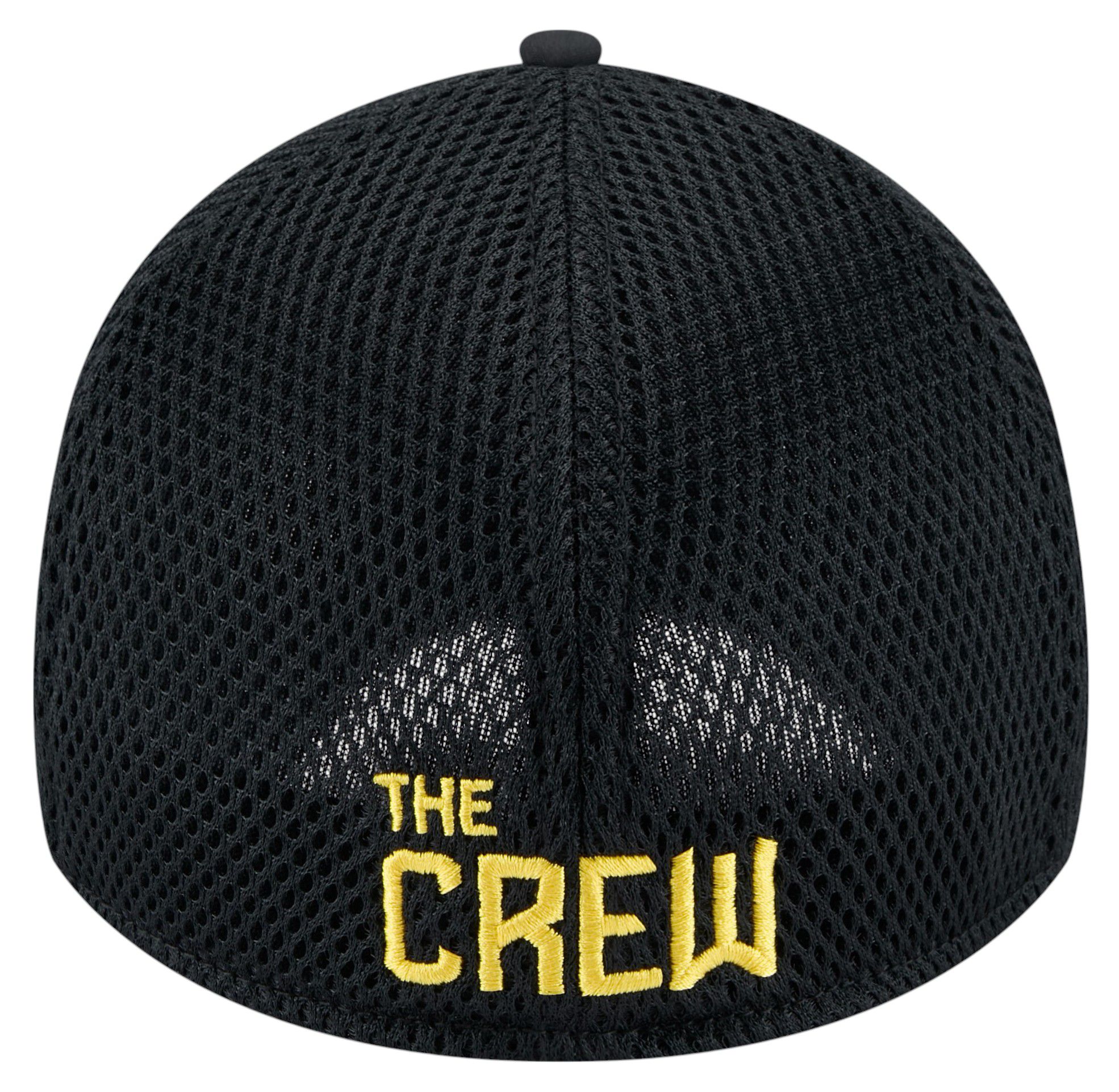 New Era Adult Columbus Crew Black Linear 39Thirty Stretch Fit Hat product image