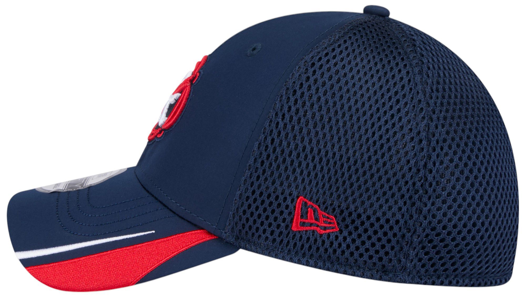 New Era Adult New England Revolution Dark Blue Linear 39Thirty Stretch Fit Hat product image