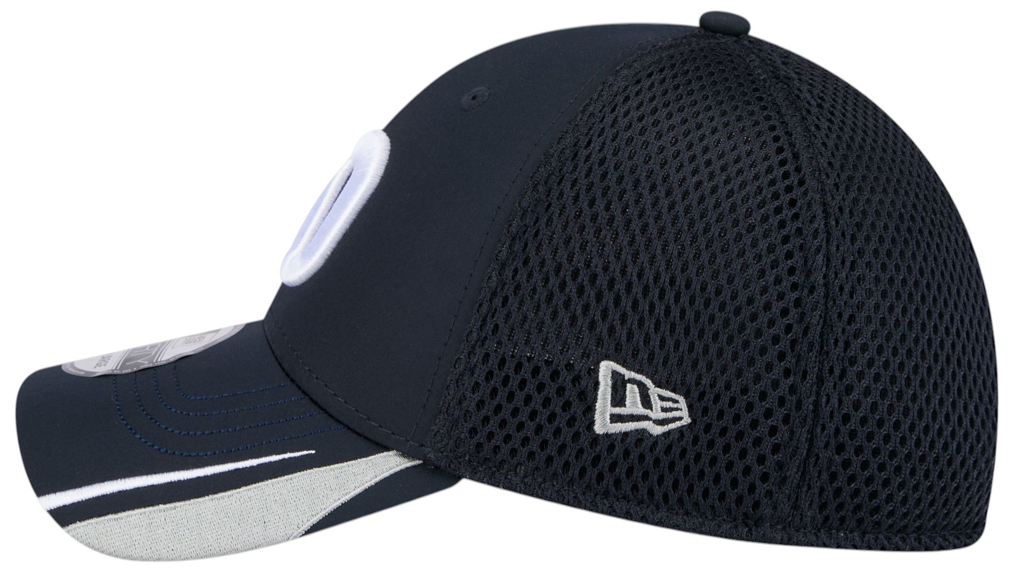 New Era Adult San Diego FC Navy Linear 39Thirty Stretch Fit Hat product image