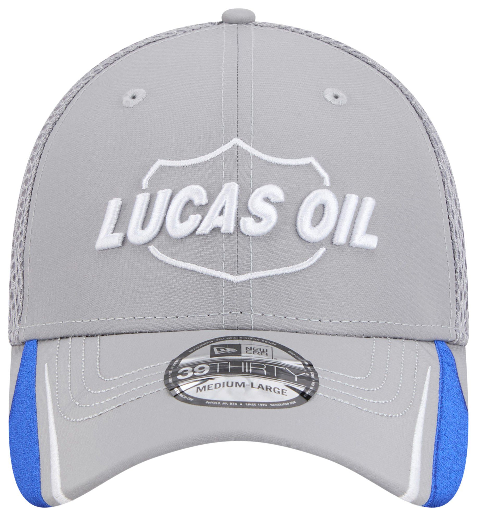 New Era Adult Nascar Kyle Busch Grey 39Thirty Stretch Fit Hat product image