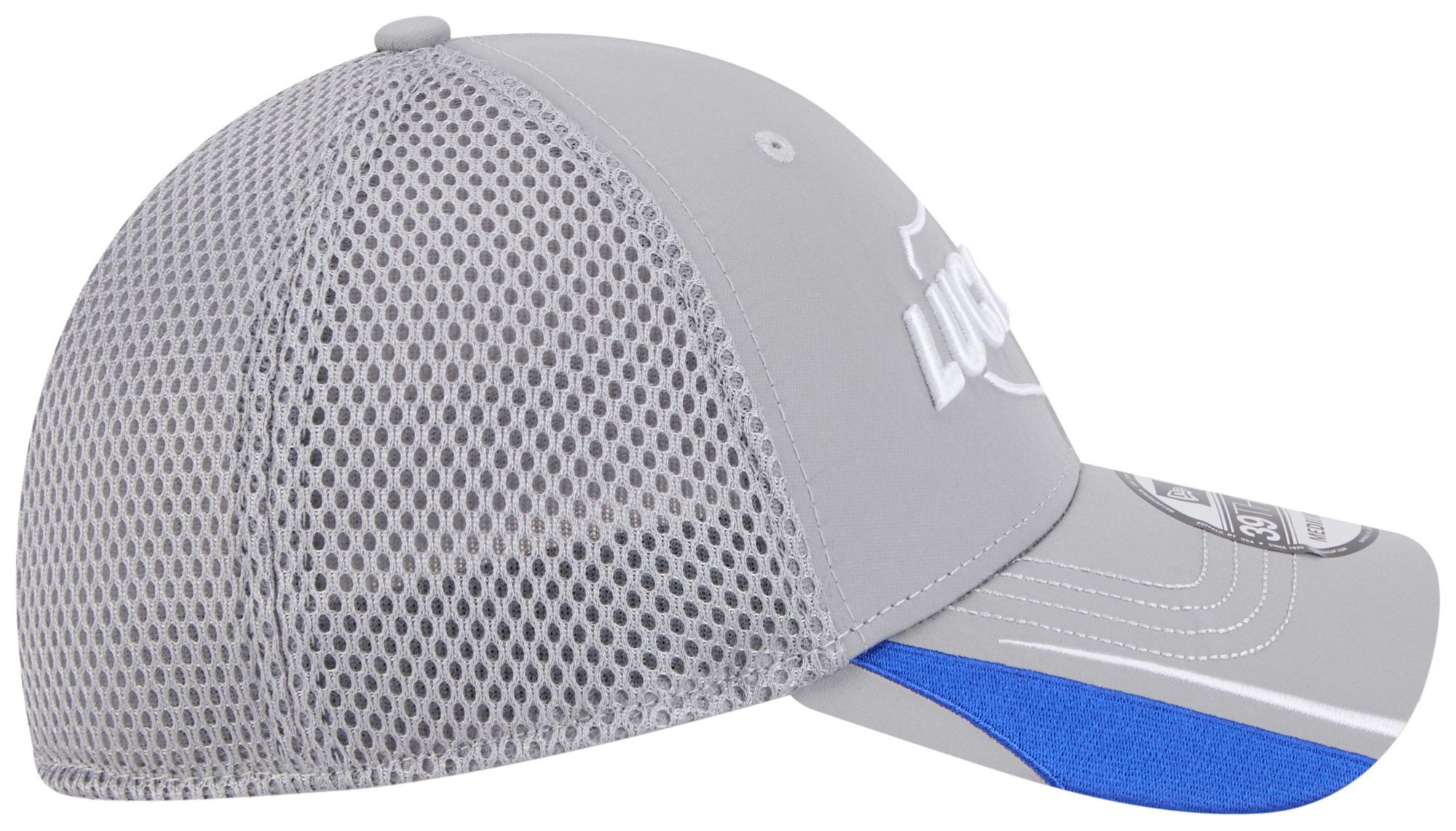New Era Adult Nascar Kyle Busch Grey 39Thirty Stretch Fit Hat product image