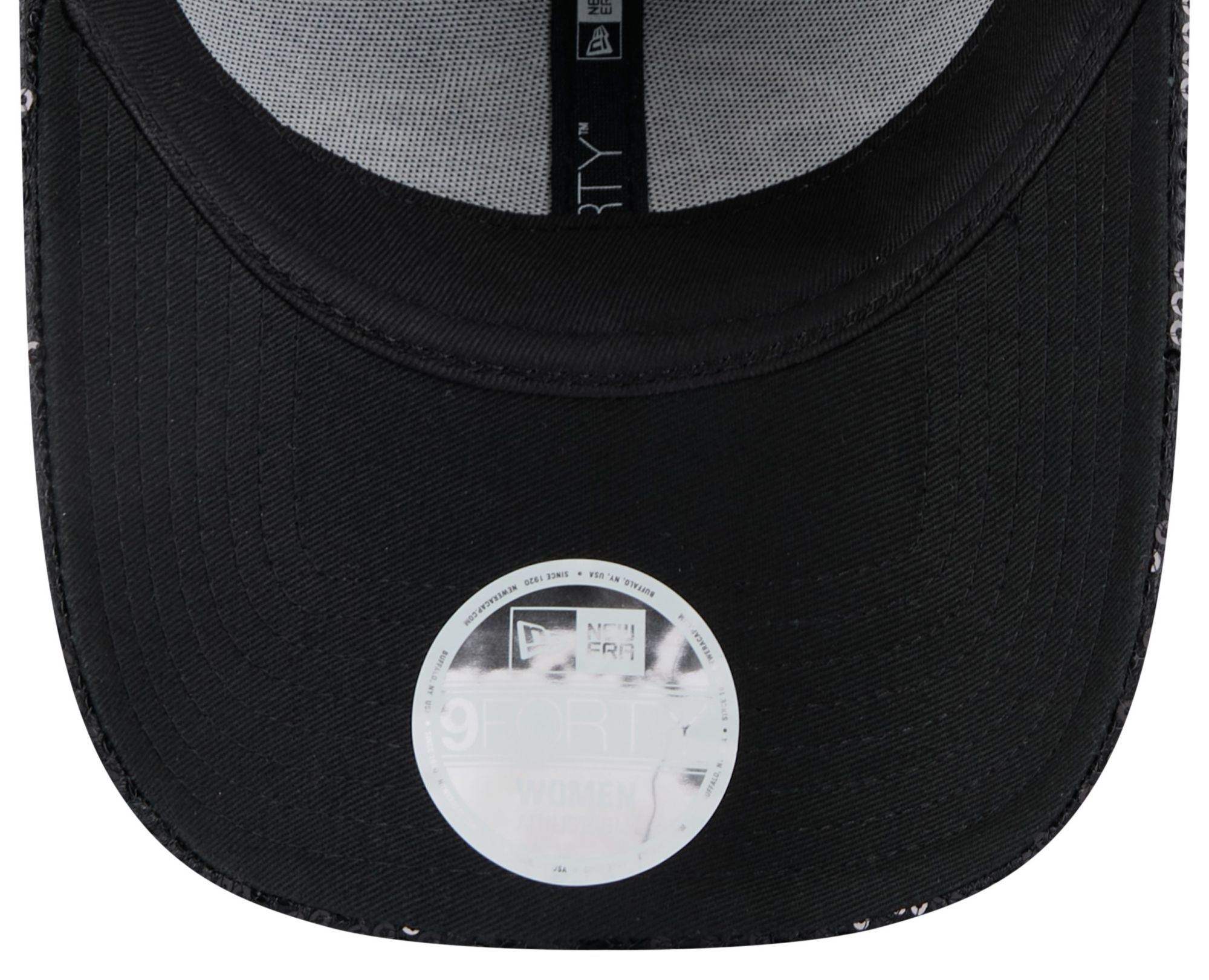 New Era Women's Baltimore Ravens Black Sequin 9Forty Adjustable Hat product image