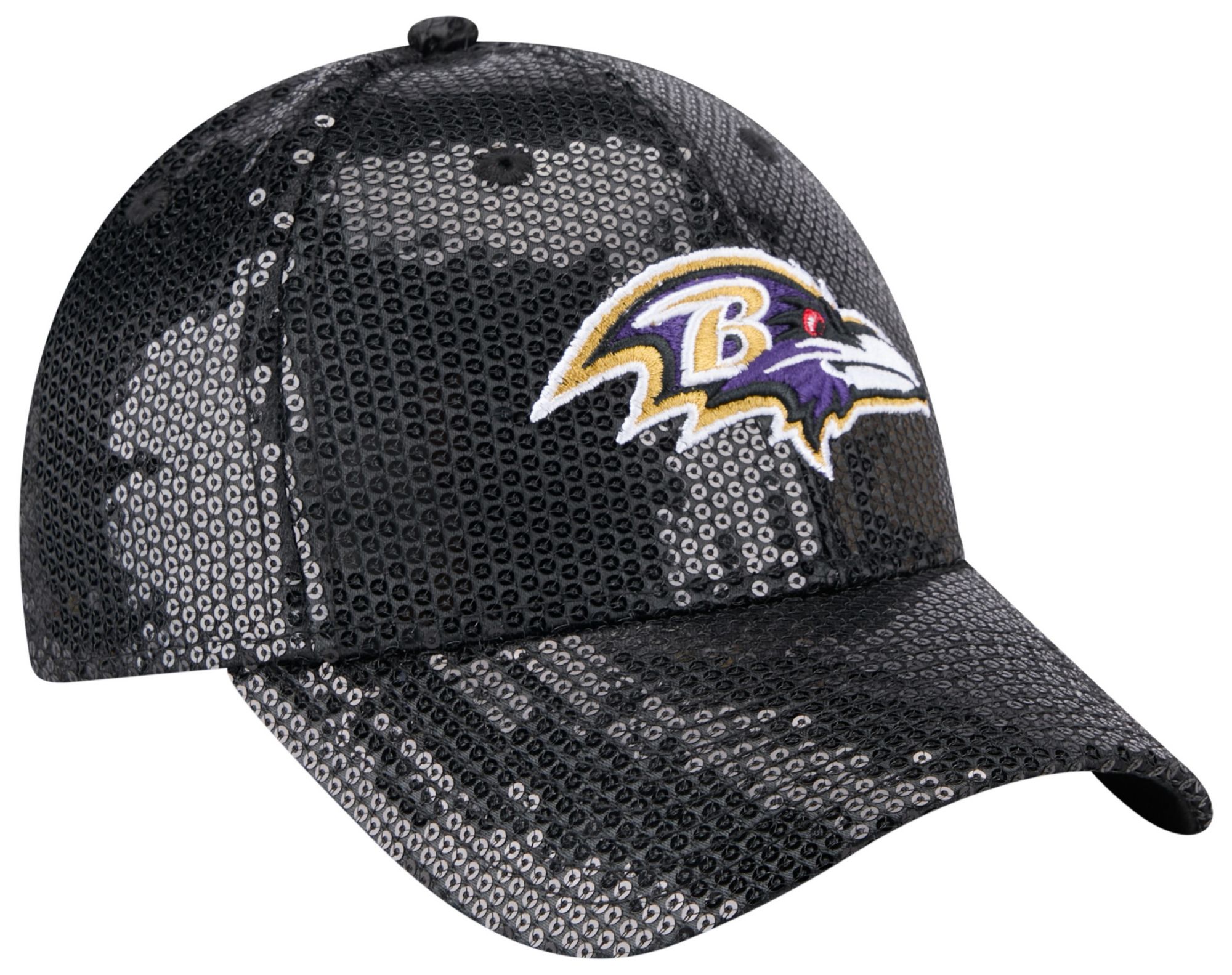 New Era Women's Baltimore Ravens Black Sequin 9Forty Adjustable Hat product image