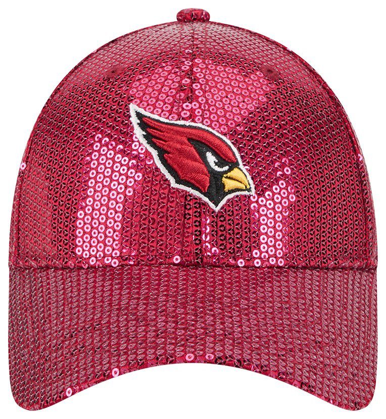 New Era Women's Arizona Cardinals Red Sequin 9Forty Adjustable Hat product image