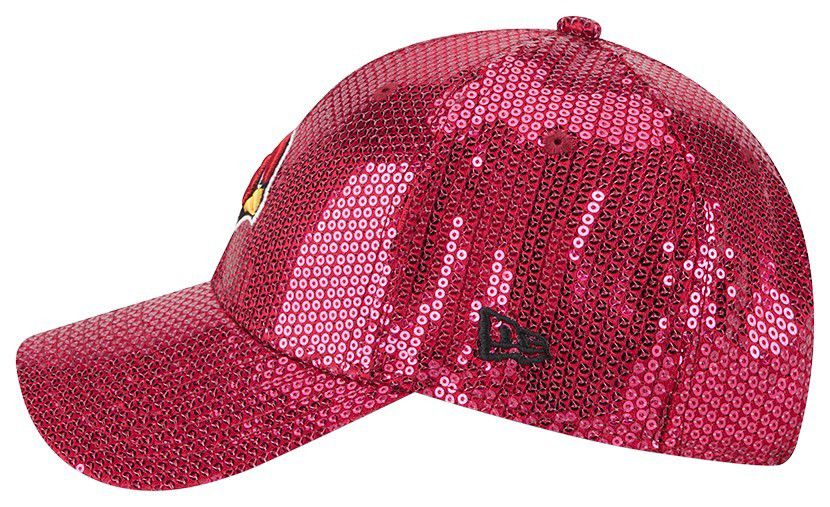 New Era Women's Arizona Cardinals Red Sequin 9Forty Adjustable Hat product image