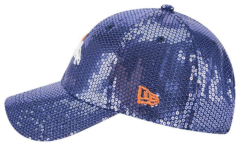New Era Women's Denver Broncos Navy Sequin 9Forty Adjustable Hat product image