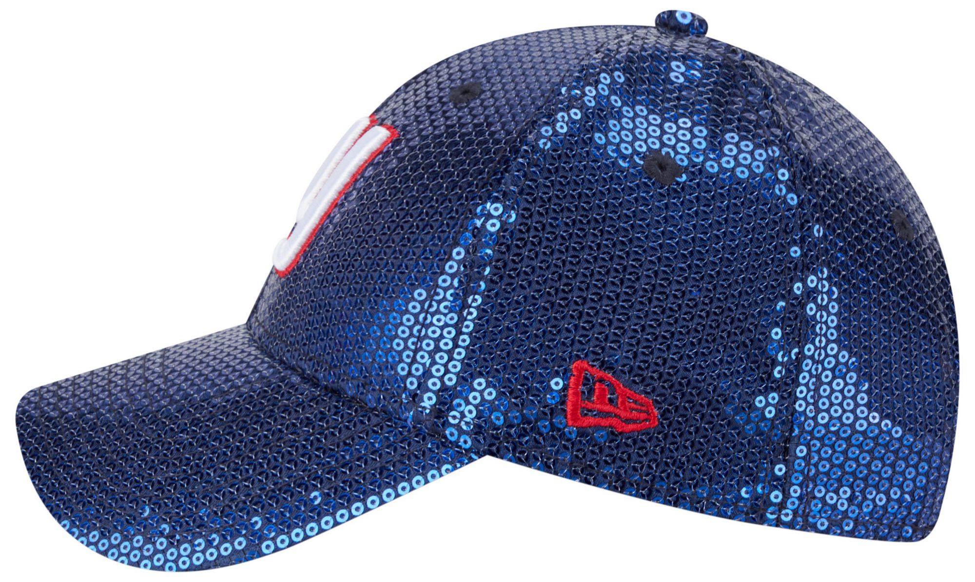 New Era Women's New York Giants Royal Sequin 9Forty Adjustable Hat product image
