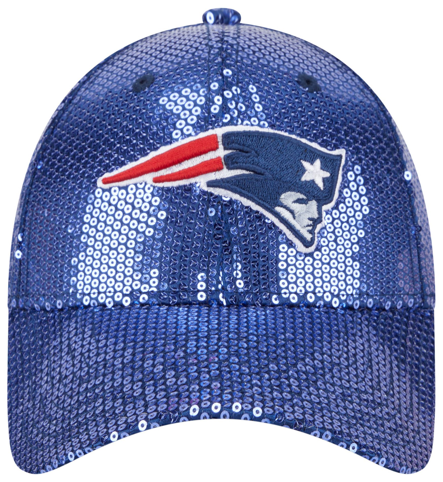 New Era Women's New England Patriots Navy Sequin 9Forty Adjustable Hat product image
