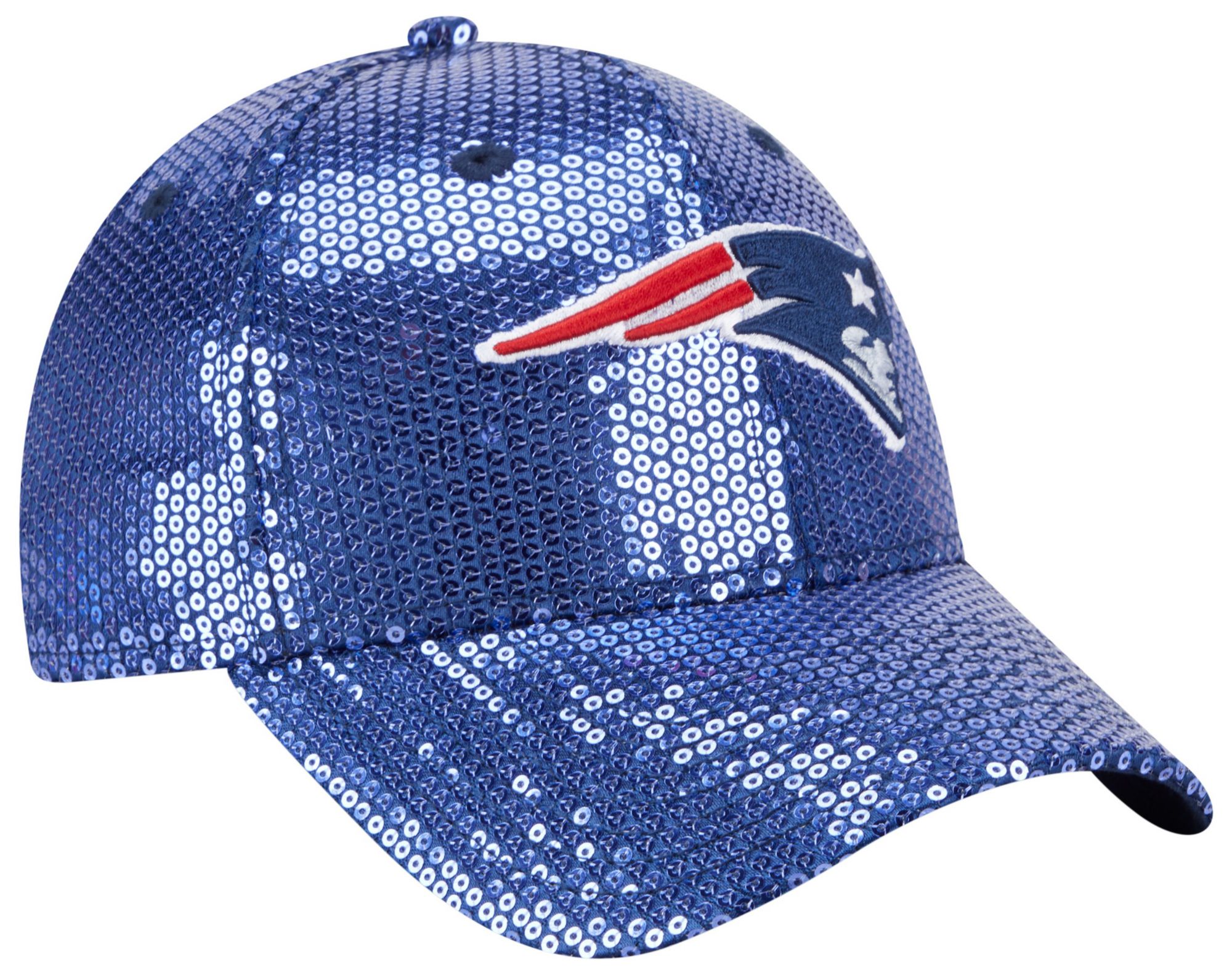 New Era Women's New England Patriots Navy Sequin 9Forty Adjustable Hat product image