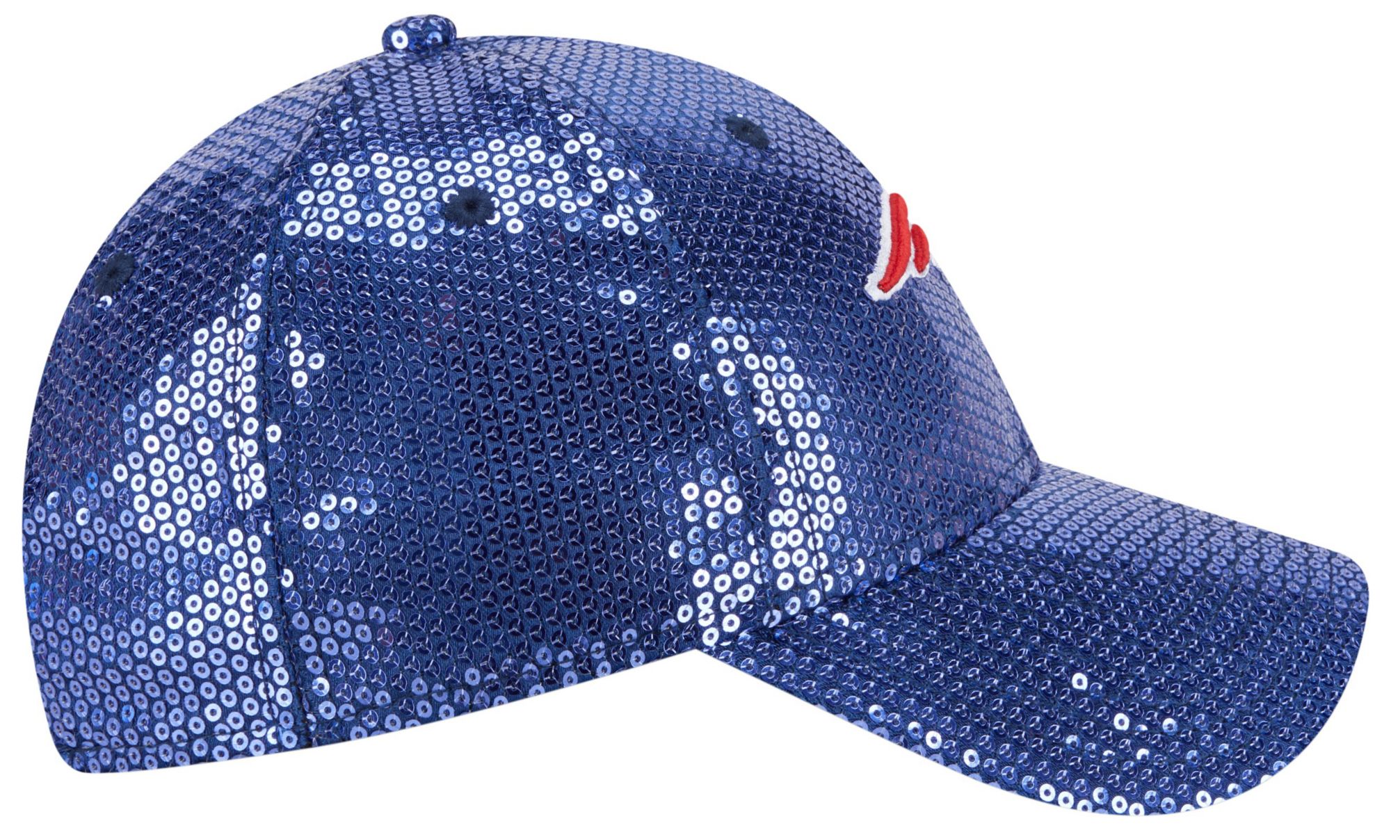 New Era Women's New England Patriots Navy Sequin 9Forty Adjustable Hat product image